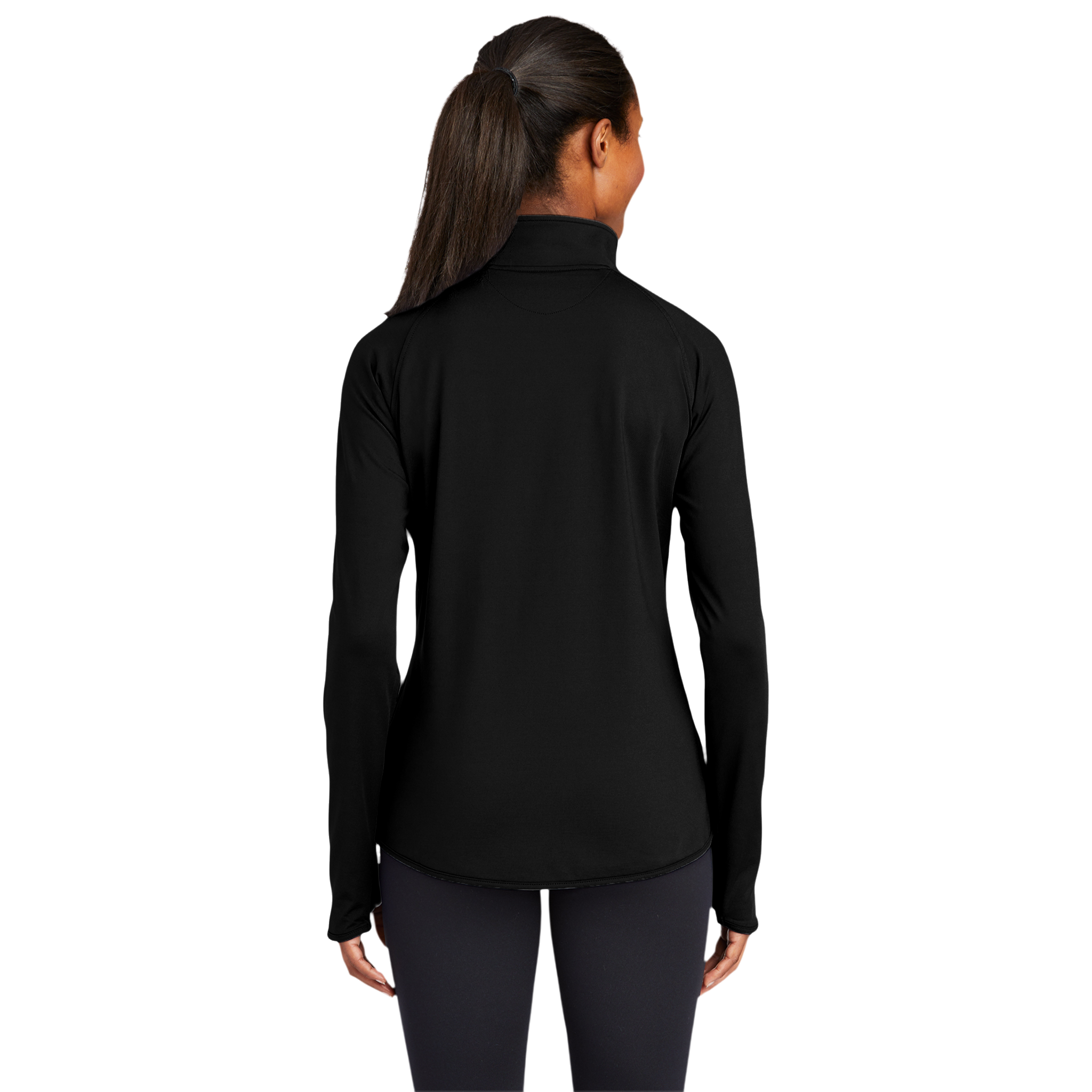 Jaggers Women's Sport-Tek Sport-Wick Stretch 1/4-Zip Pullover