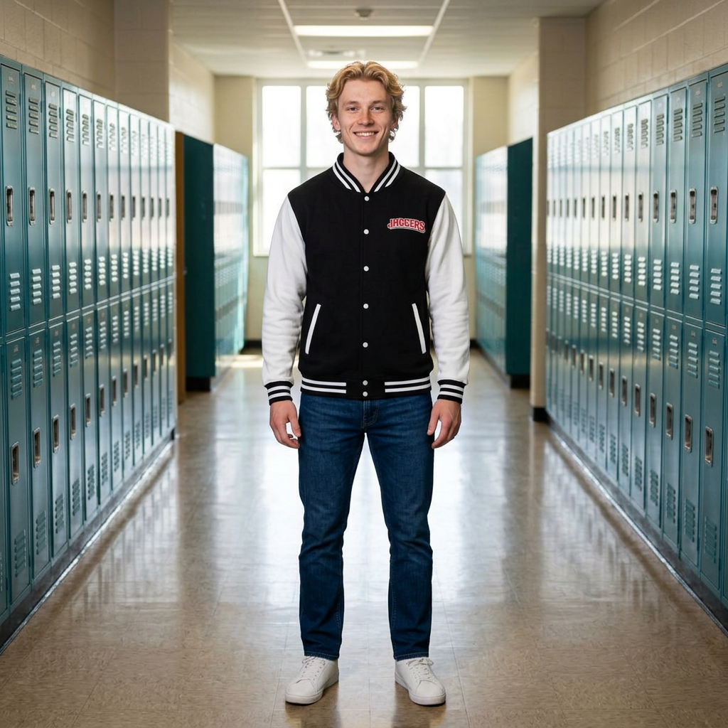 Jaggers Unisex Heavyweight Letterman Jacket