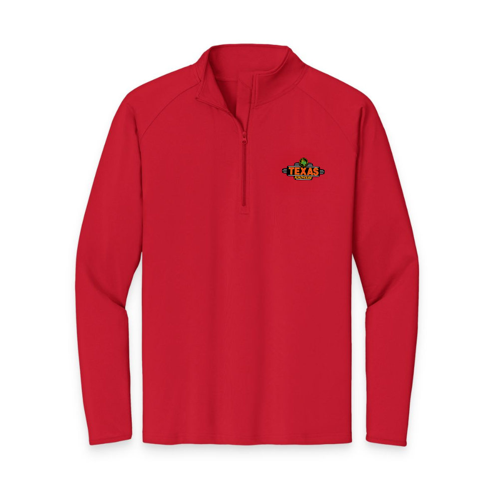 Texas Roadhouse Men's Sport-Tek Sport-Wick Stretch 1/4-Zip Pullover