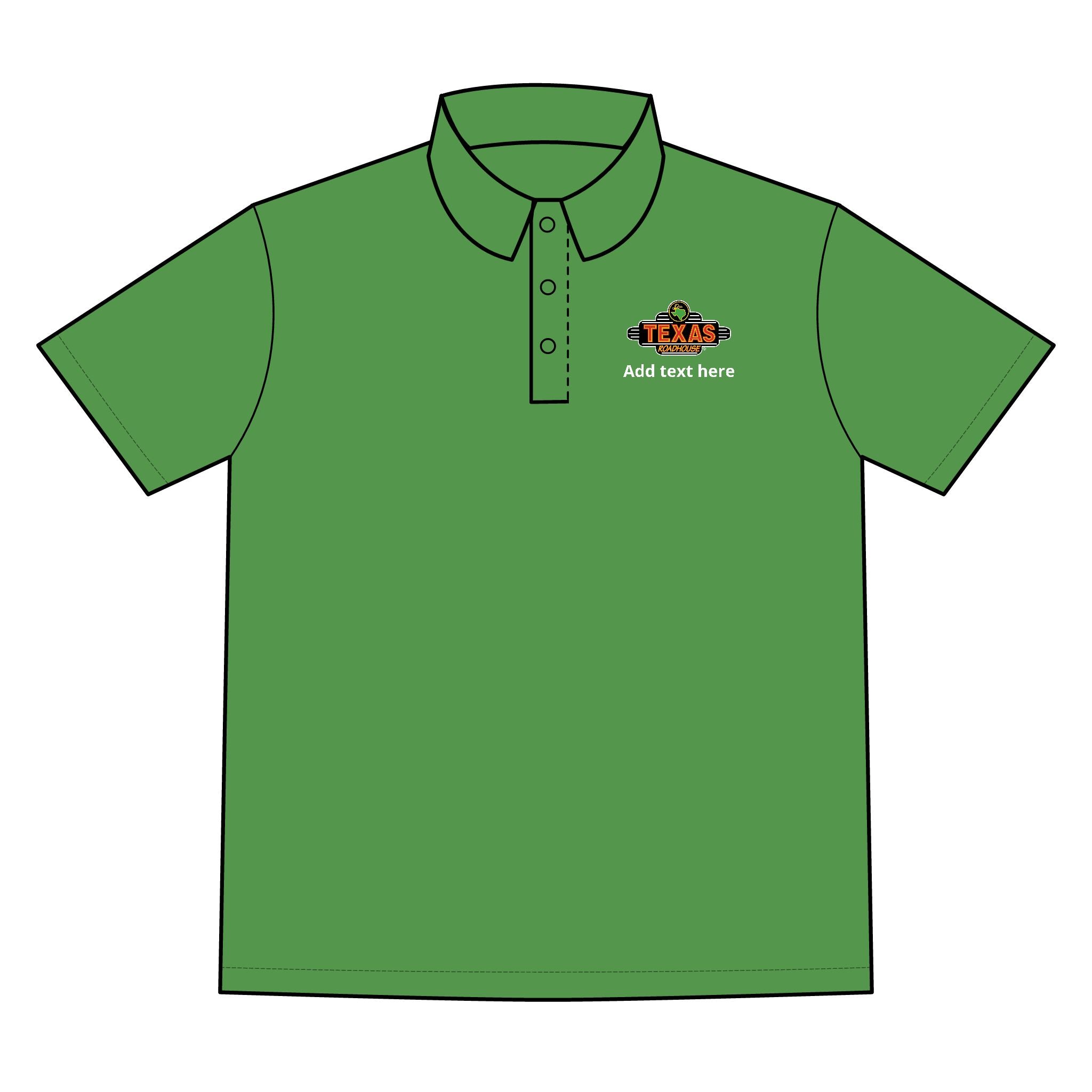 Texas Roadhouse Port Authority Performance Fine Jacquard Polo