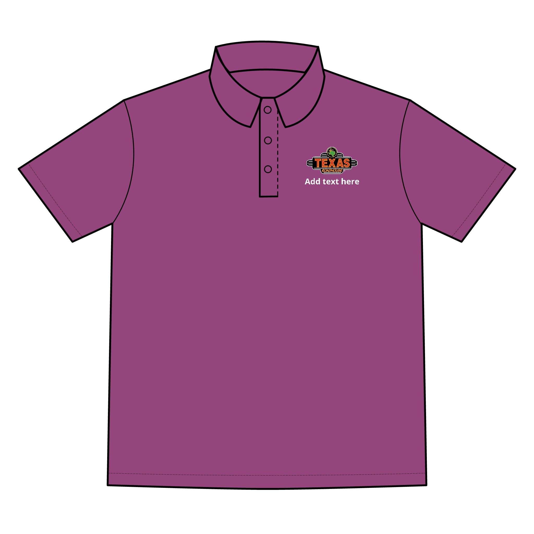 Texas Roadhouse Port Authority Performance Fine Jacquard Polo