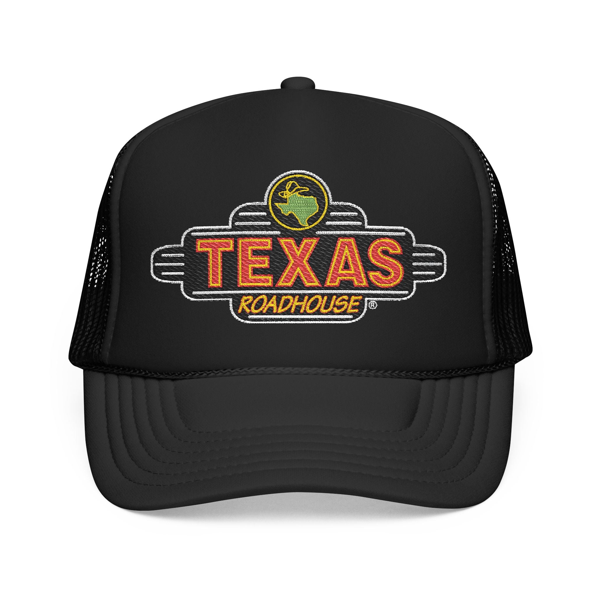 Texas Roadhouse OTTO 5 Panel High Crown Mesh Back Trucker Hat