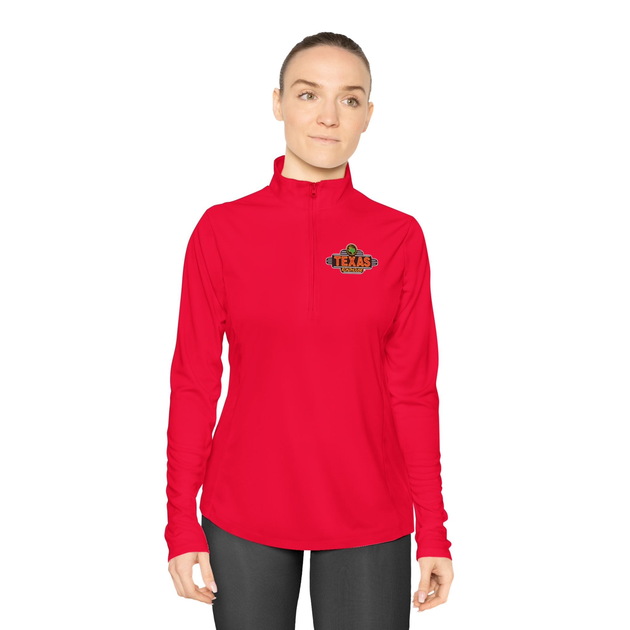 Texas Roadhouse SportTek Women's PosiCharge Competitor 1/4-Zip Pullover
