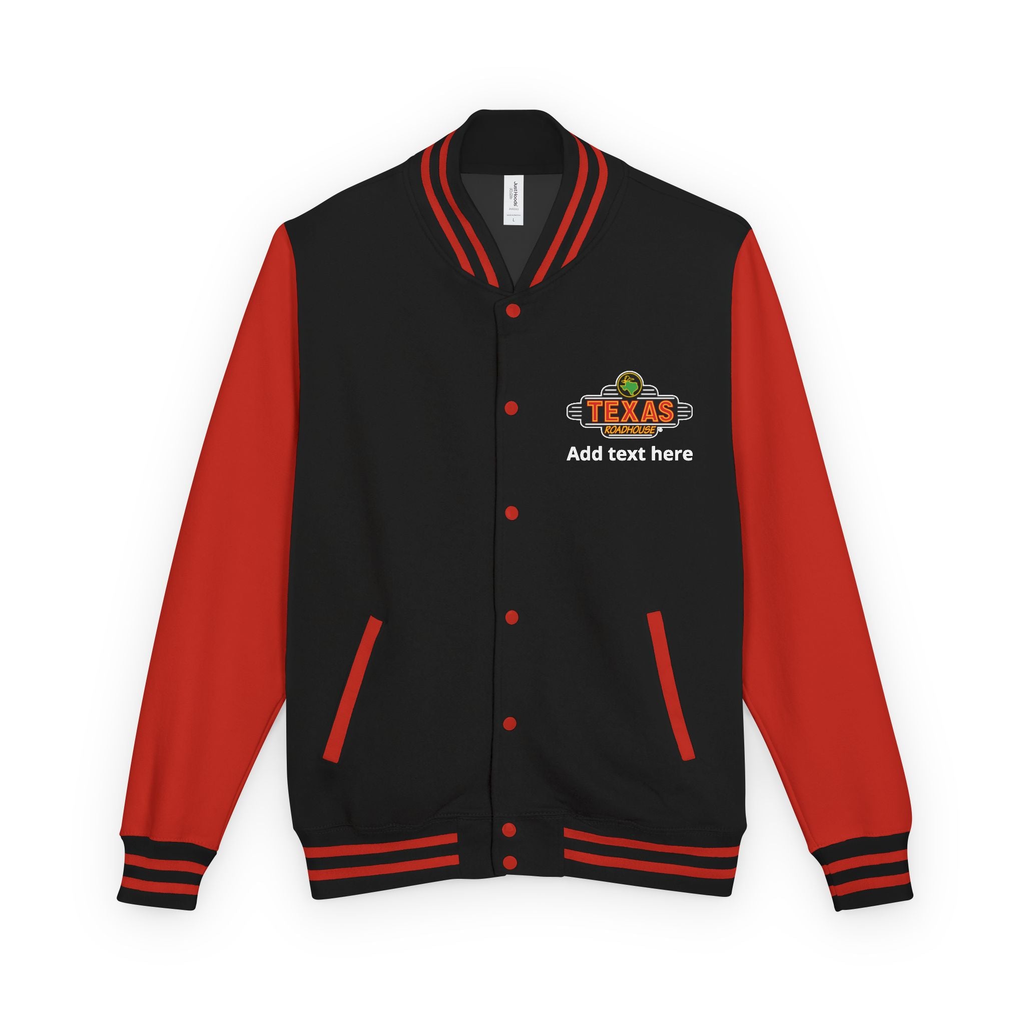 Texas Roadhouse Unisex Heavyweight Letterman Jacket