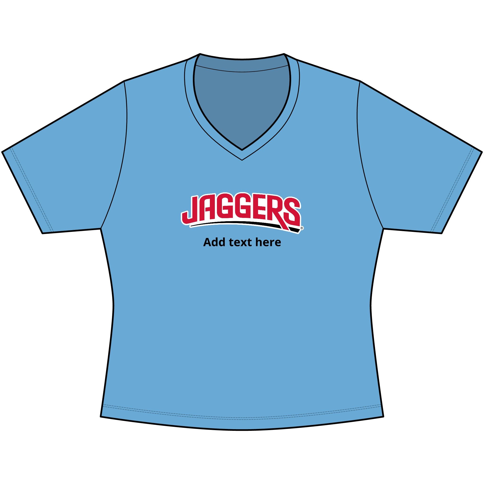 Jaggers Ladies Sport-Tek PosiCharge Competitor  V-Neck Tee