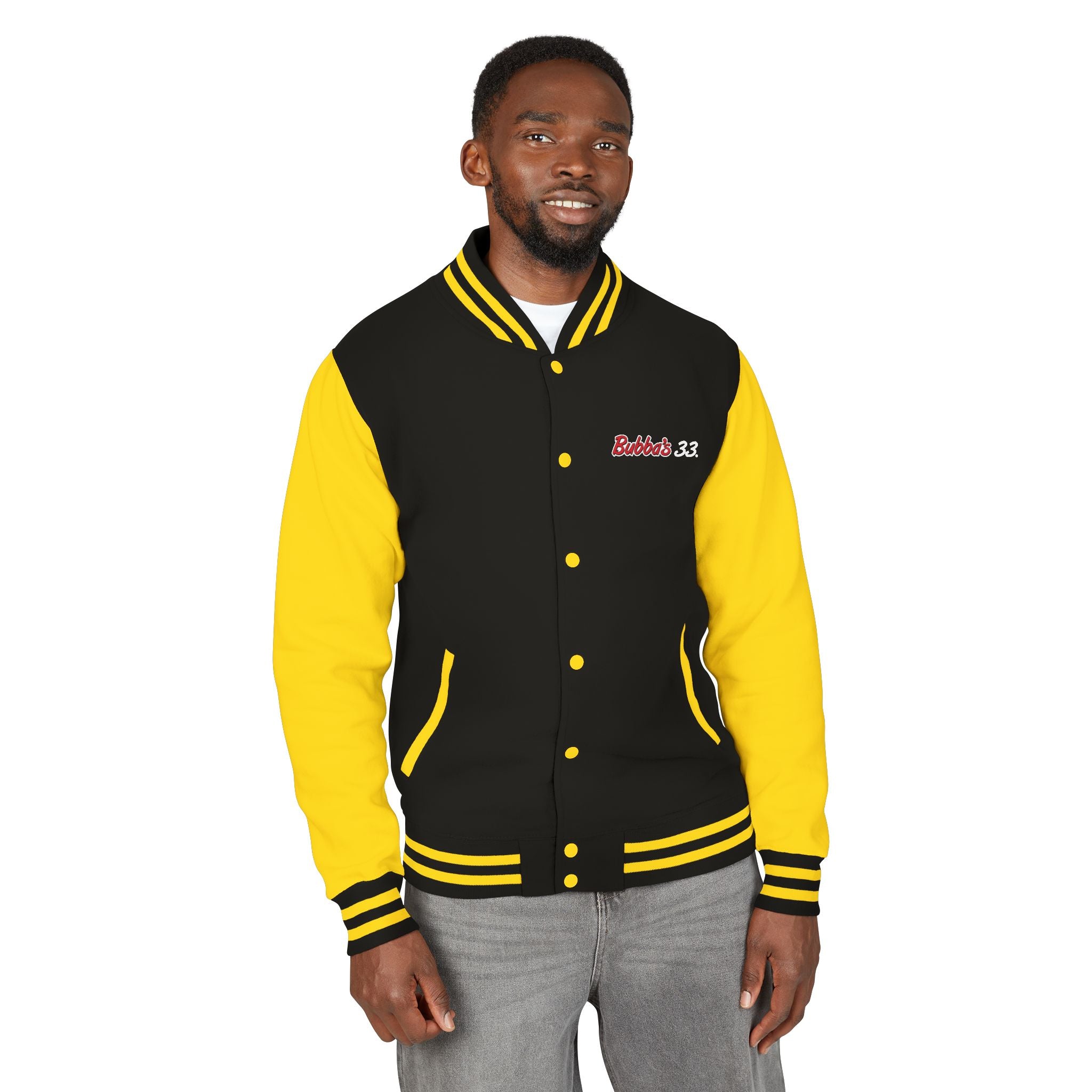 Bubba's 33 Unisex Heavyweight Vintage Letterman Jacket