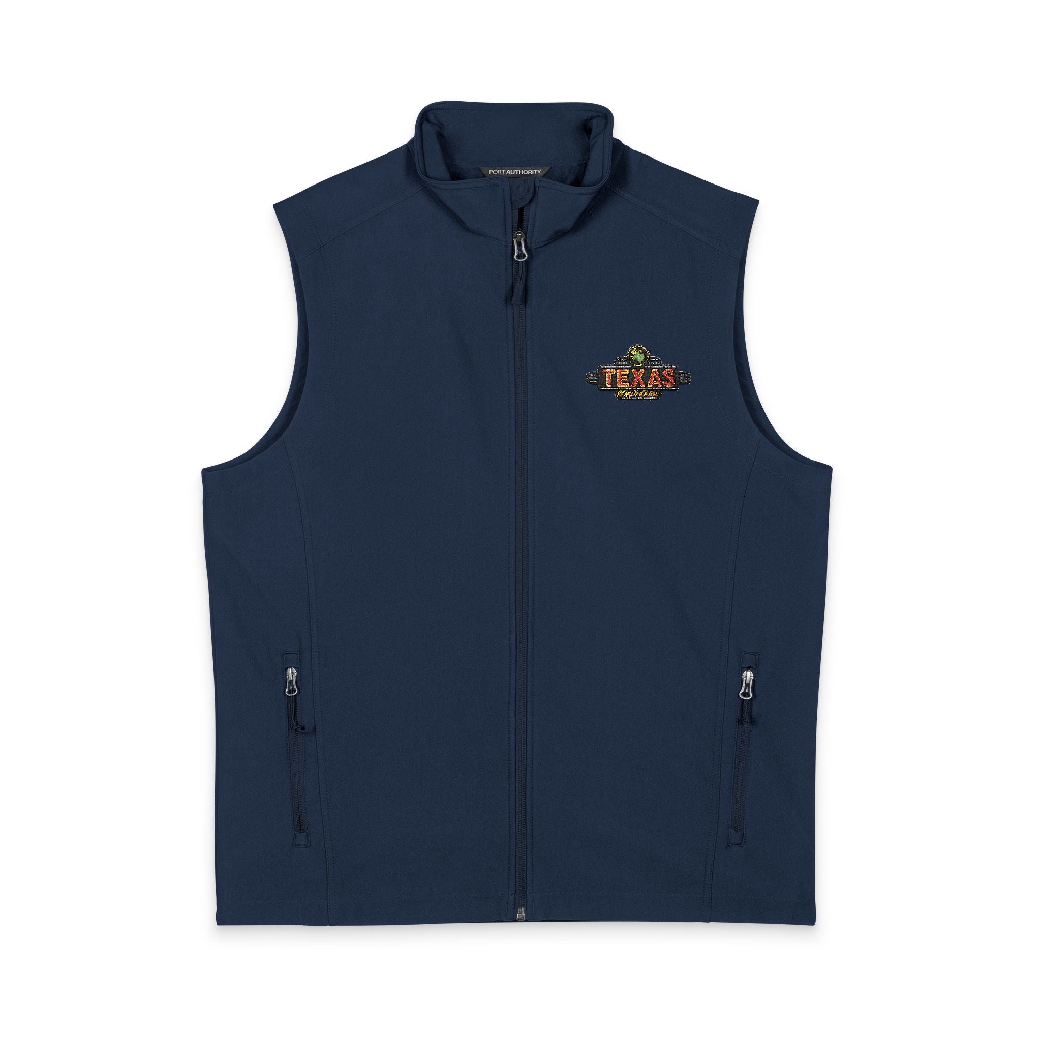 Texas Roadhouse Port Authority Men's Black Soft Shell Vest