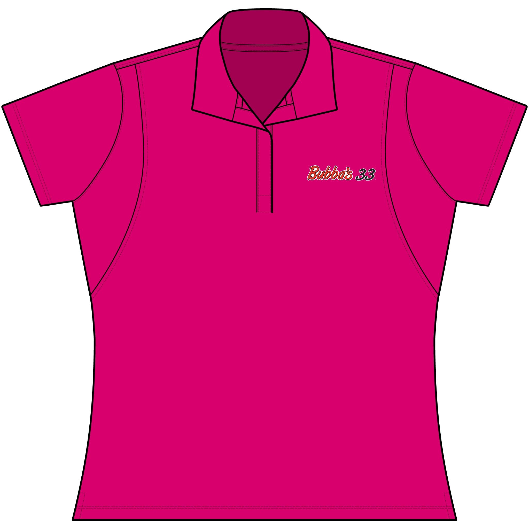 Bubba's 33 Women's Sport-Tek Micropique Sport-Wick Polo