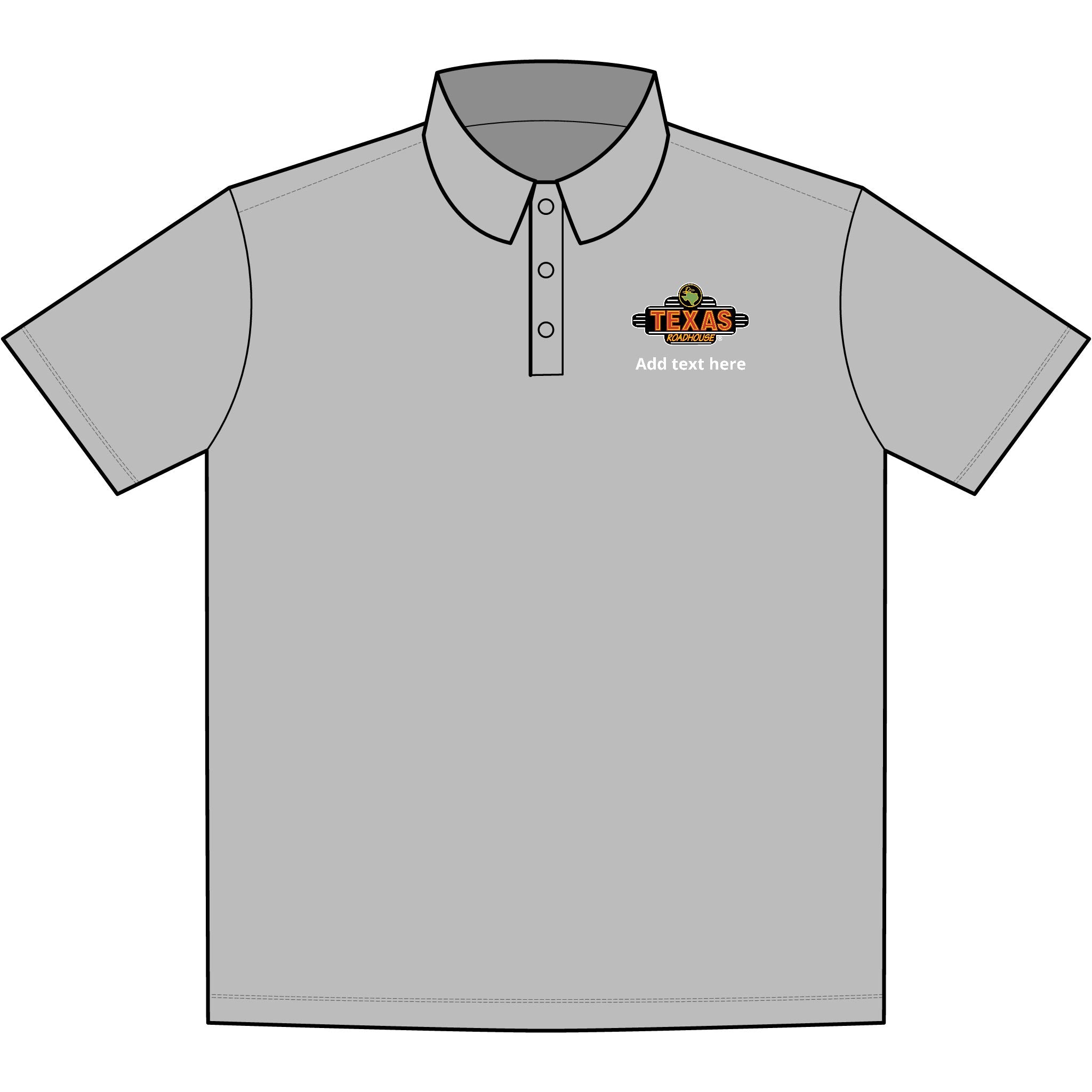 Texas Roadhouse Men's Sport-Tek PosiCharge Re-Compete Polo