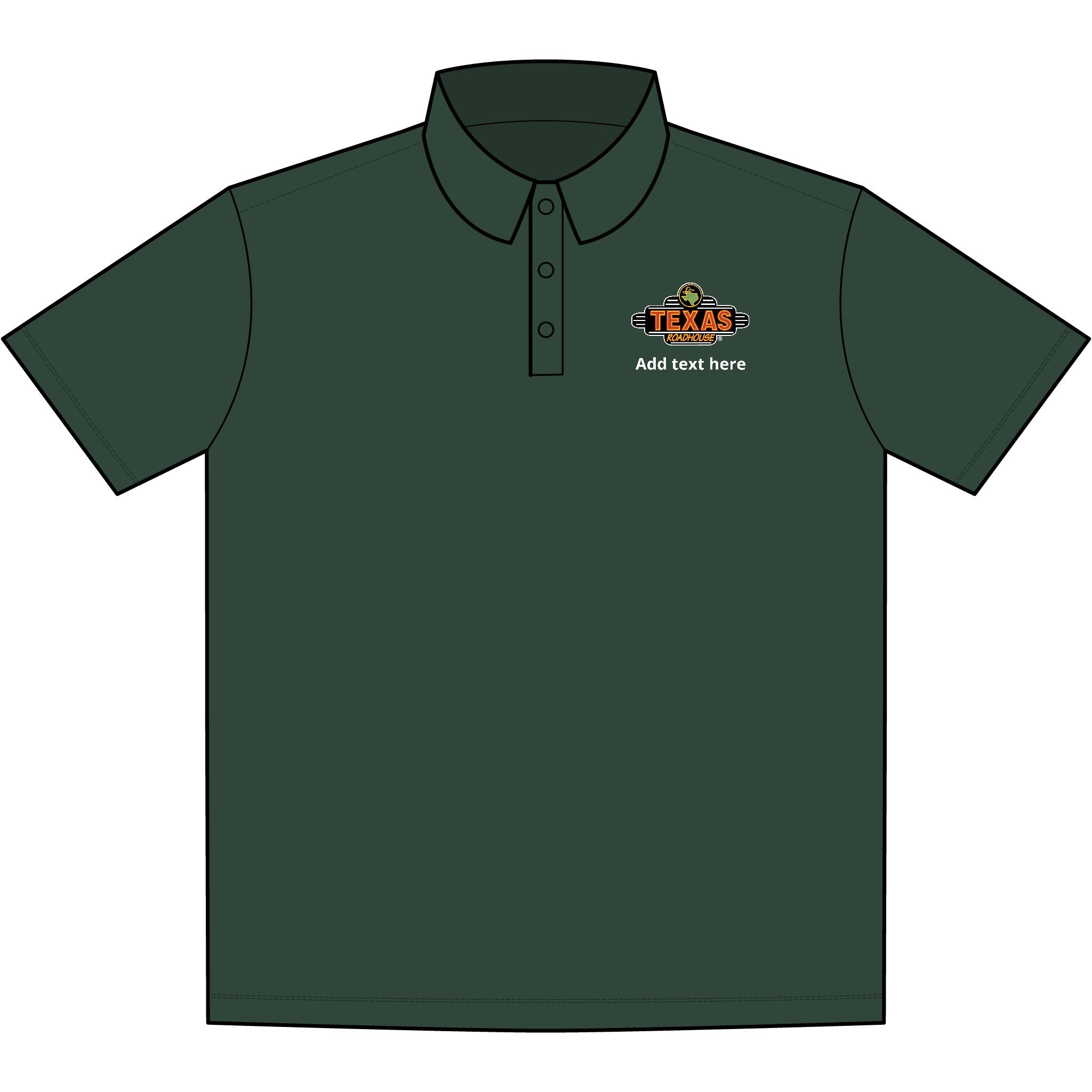 Texas Roadhouse Men's Sport-Tek PosiCharge Re-Compete Polo
