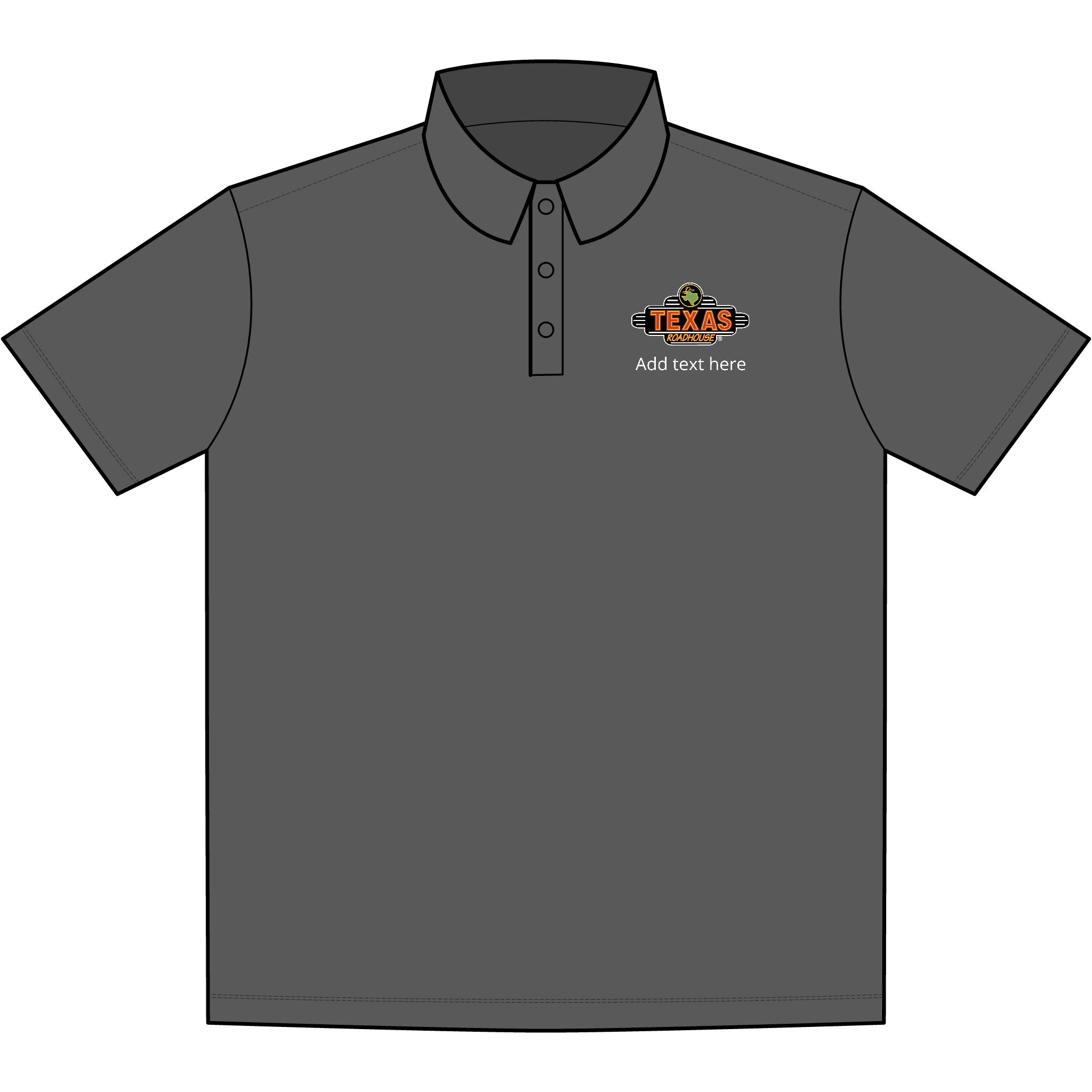 Texas Roadhouse Men's Sport-Tek PosiCharge Re-Compete Polo
