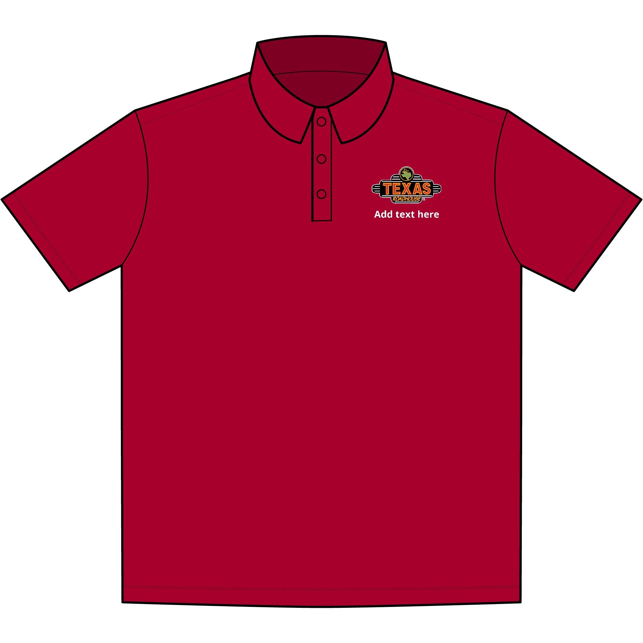 Texas Roadhouse Men's Sport-Tek PosiCharge Re-Compete Polo