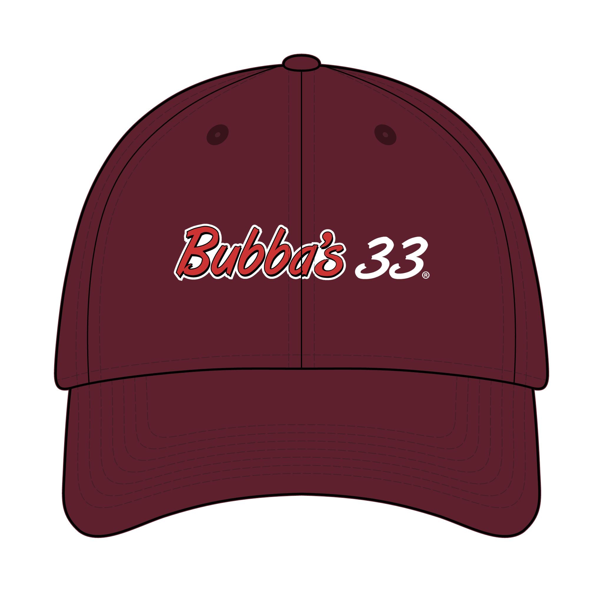 Bubba's 33 New Era Structured Stretch Cotton Cap
