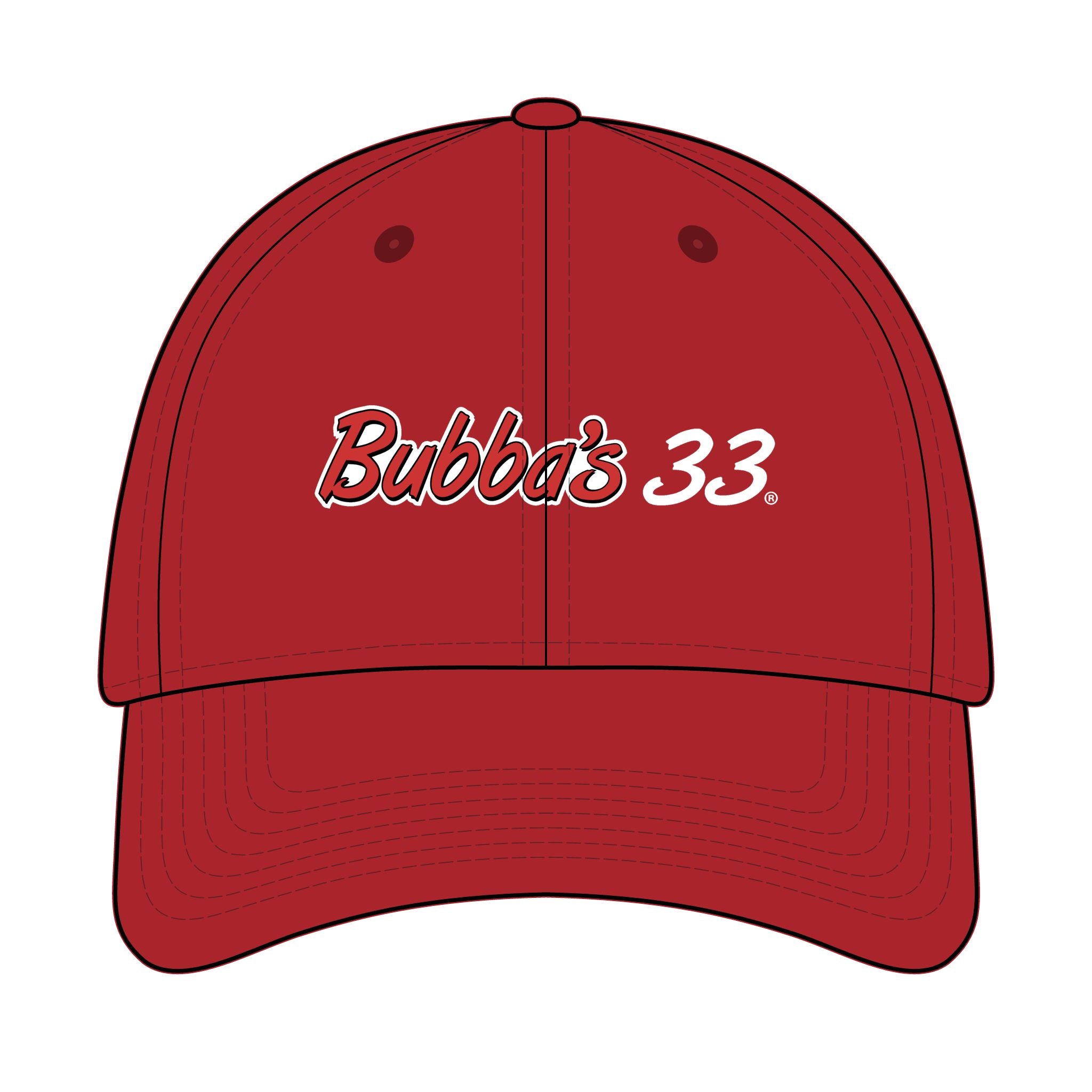 Bubba's 33 New Era Structured Stretch Cotton Cap