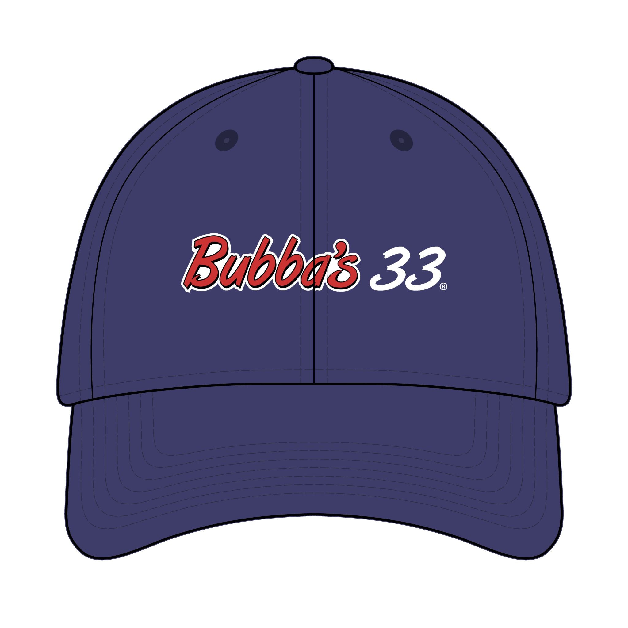Bubba's 33 New Era Structured Stretch Cotton Cap
