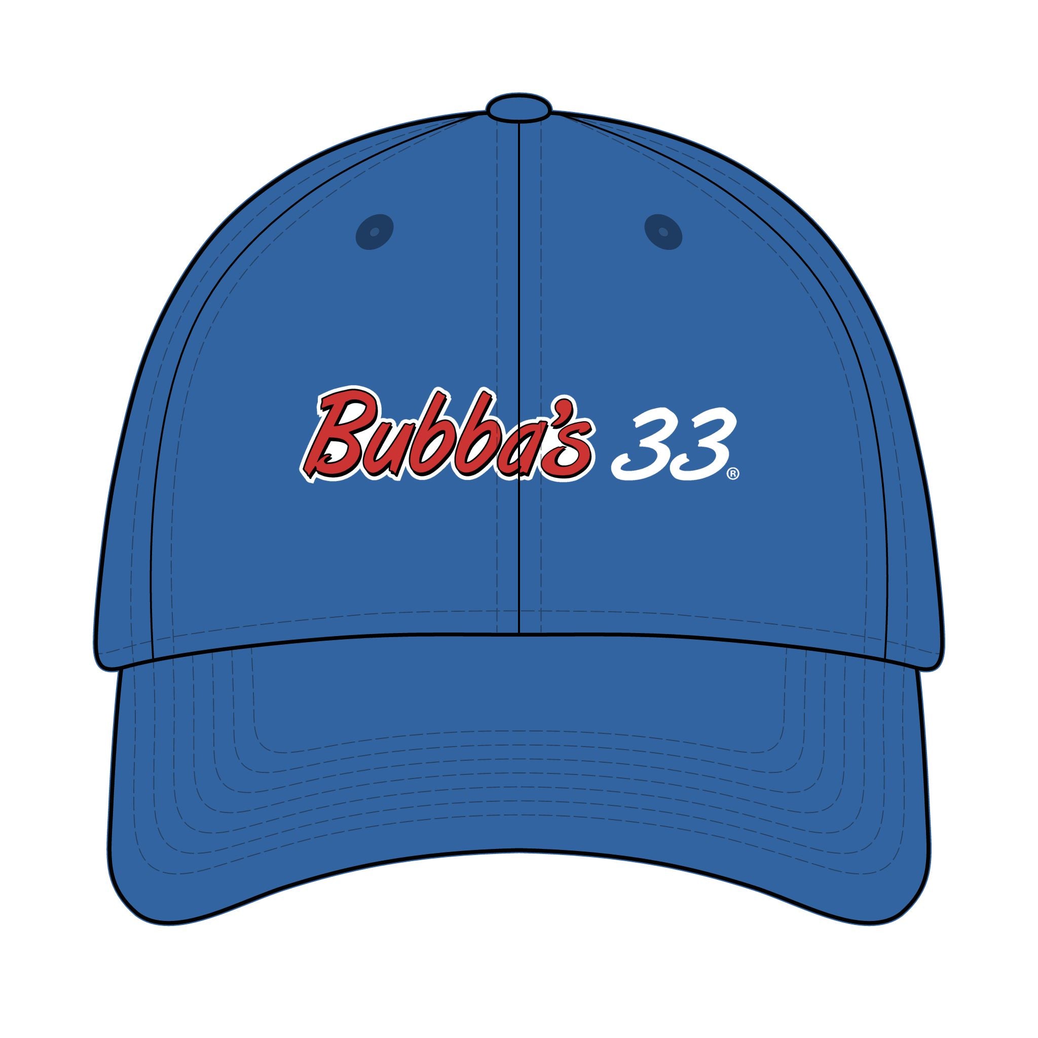 Bubba's 33 New Era Structured Stretch Cotton Cap