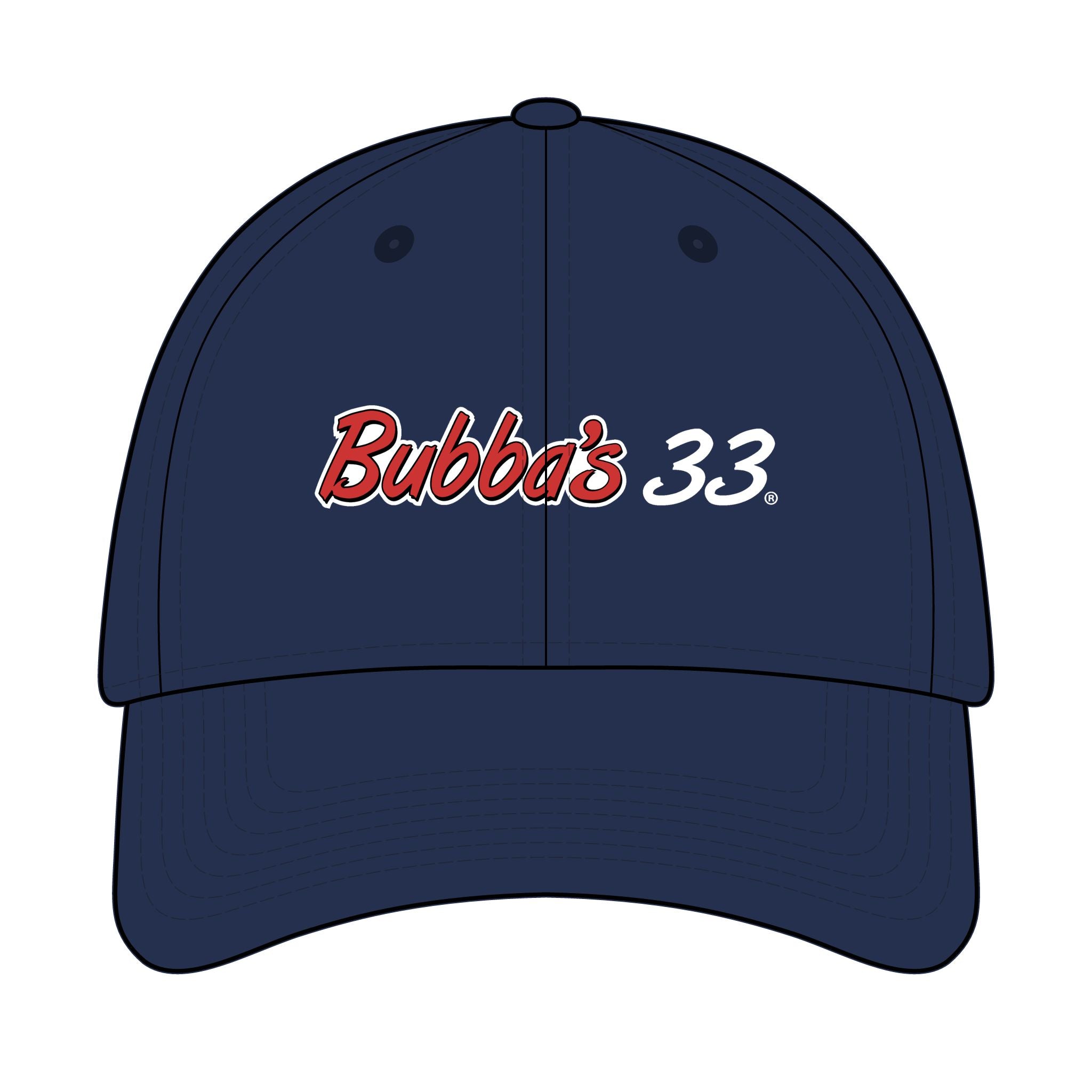 Bubba's 33 New Era Structured Stretch Cotton Cap