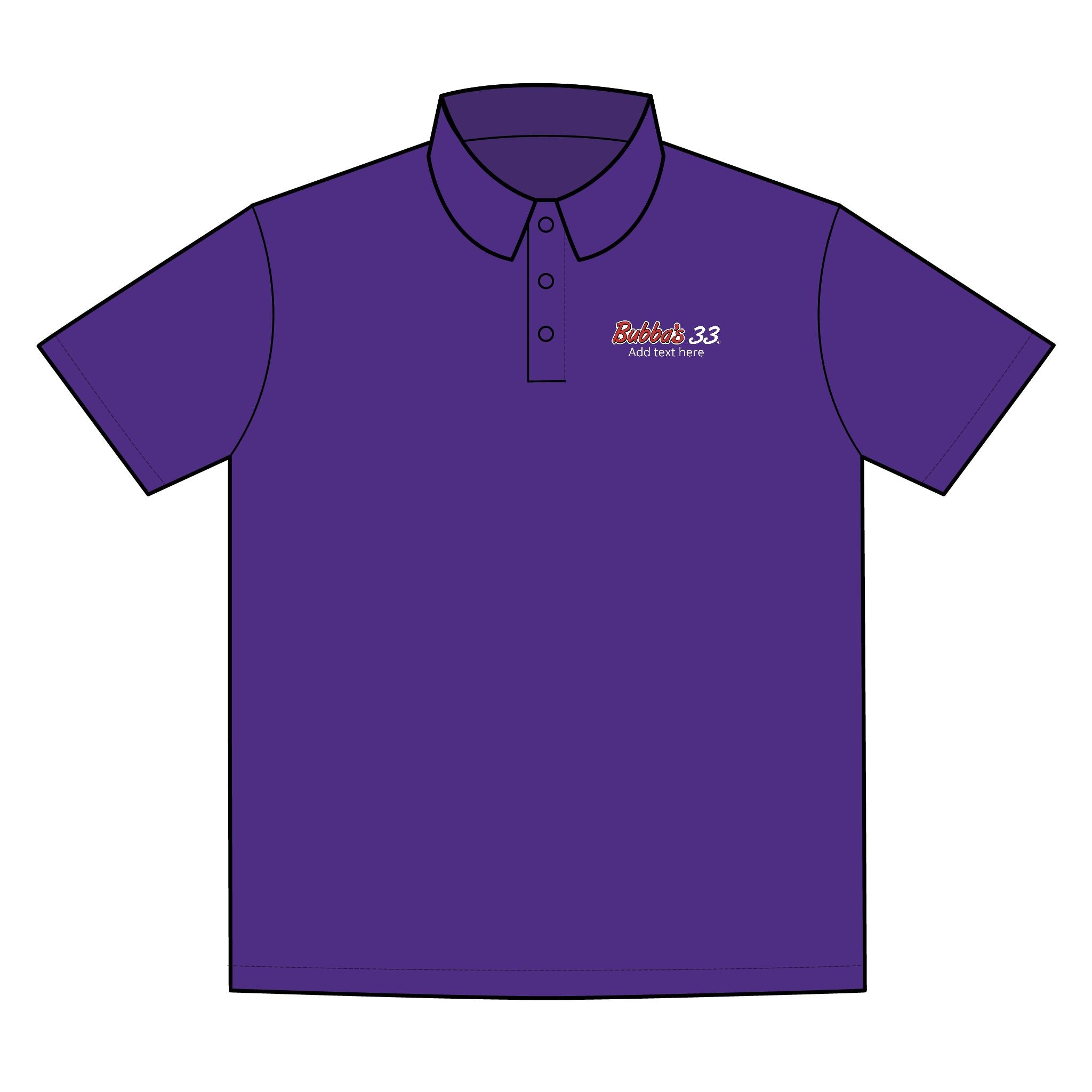 Bubba's 33 PosiCharge Competitor Polo