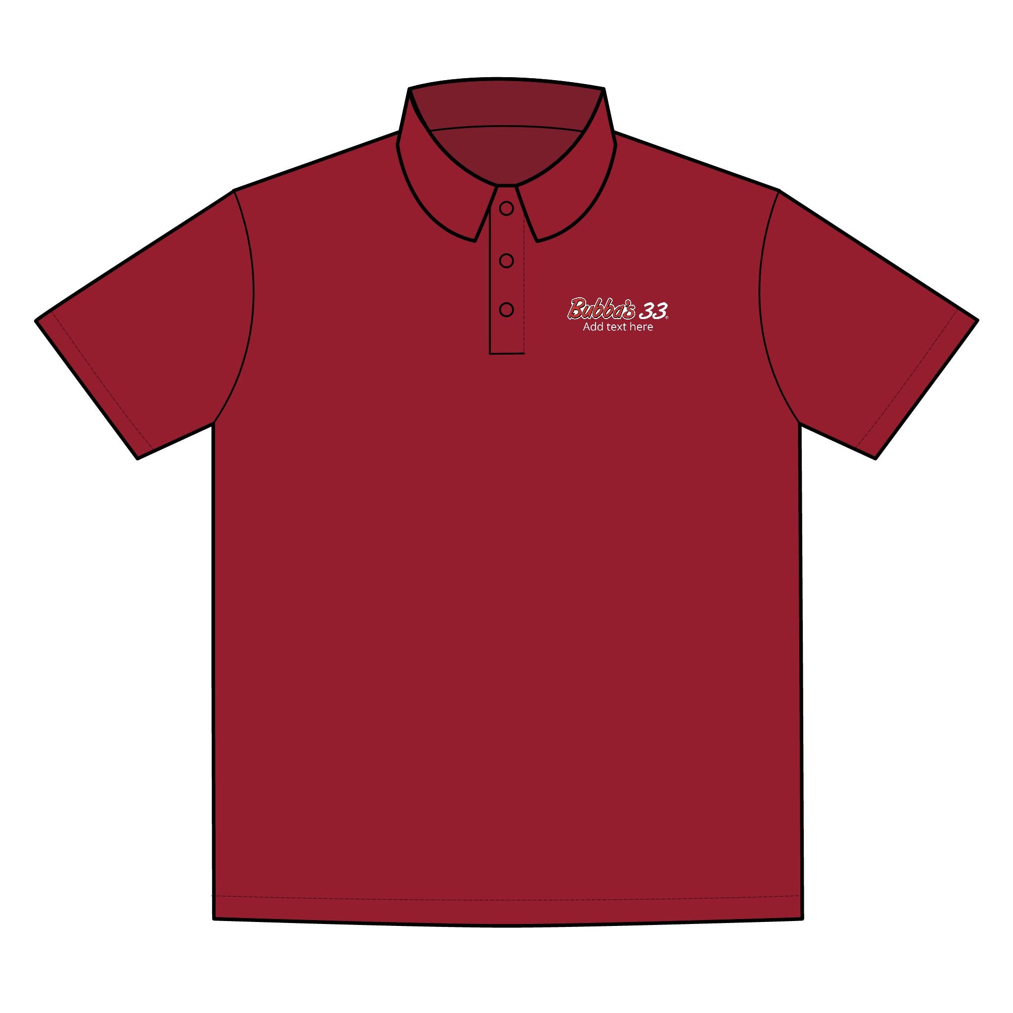 Bubba's 33 PosiCharge Competitor Polo