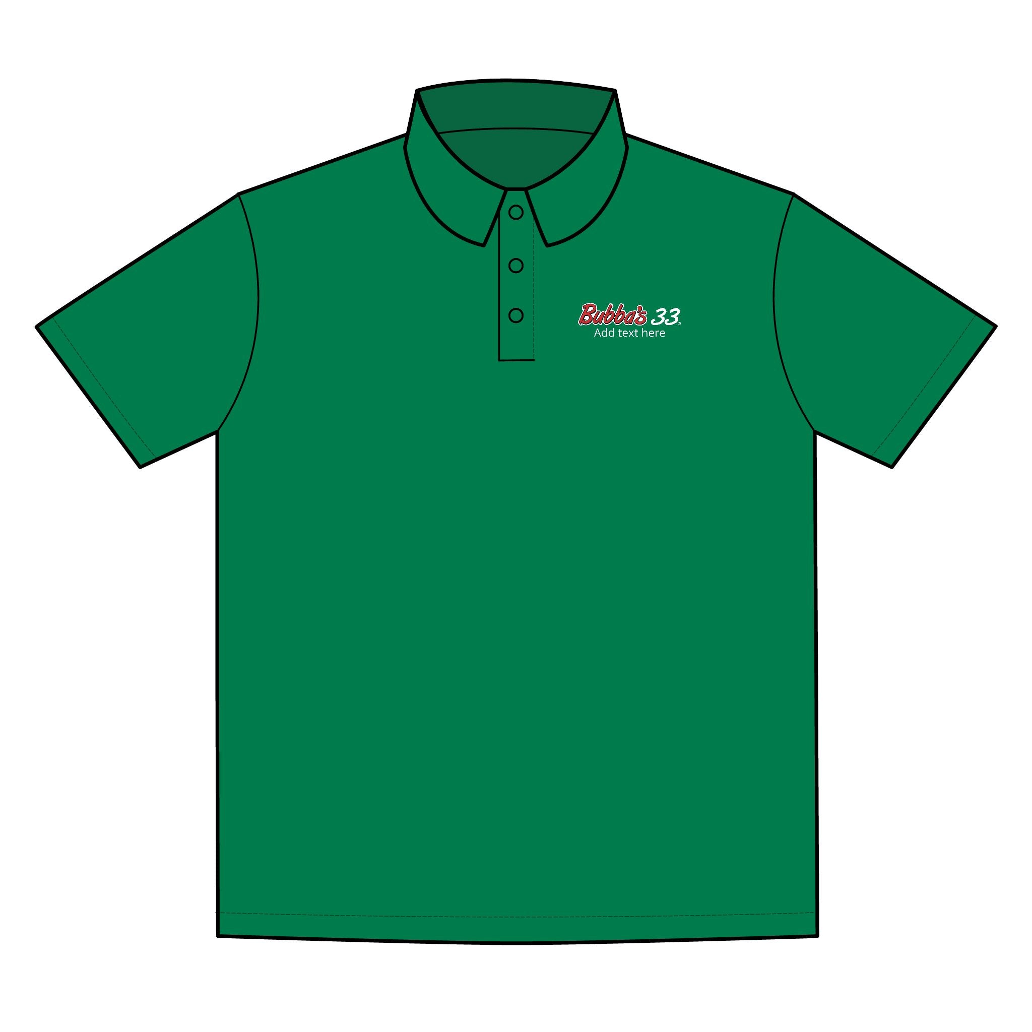 Bubba's 33 PosiCharge Competitor Polo