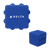 Delta Push Pop Cube Fidget Toy 100/pk