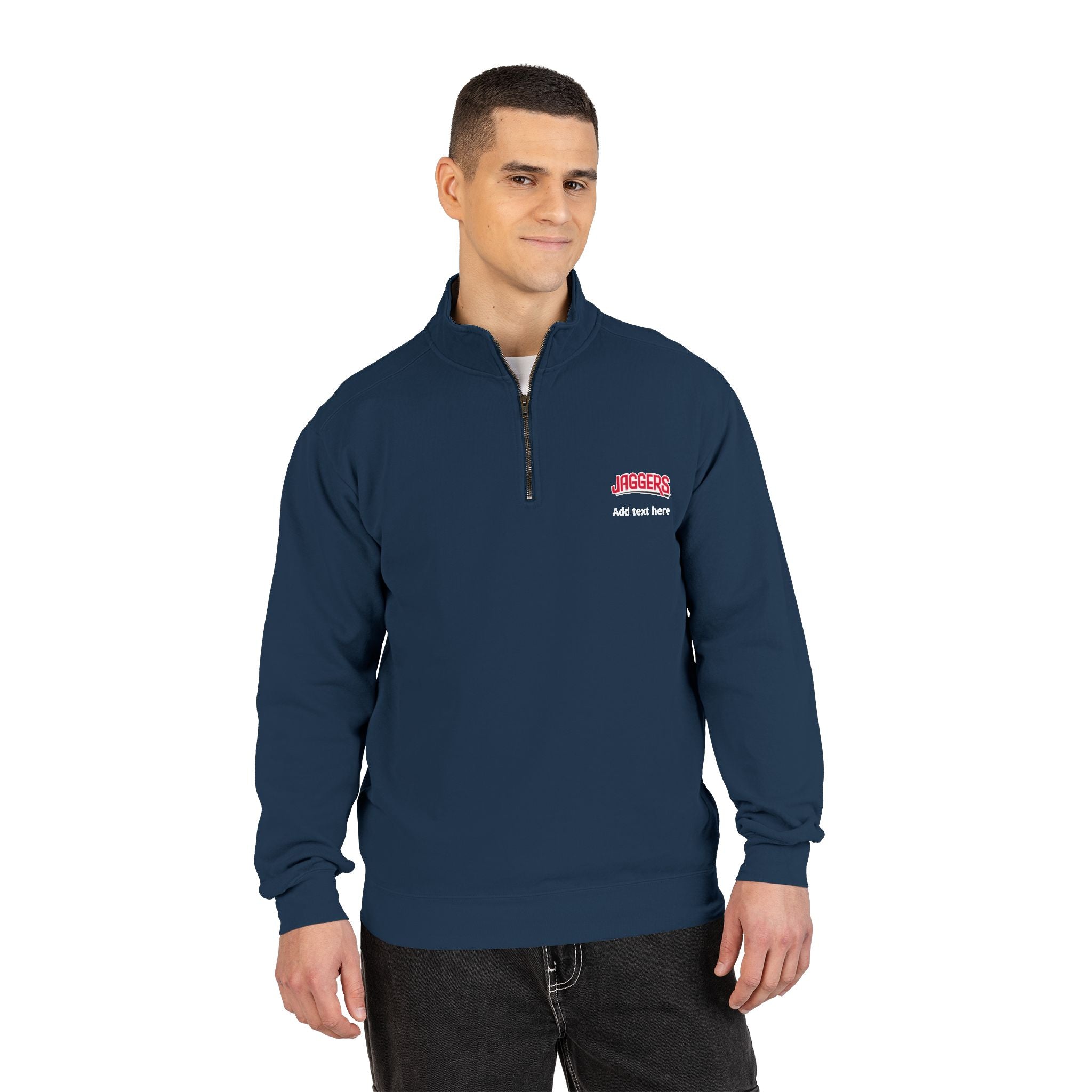 Jaggers Comfort Colors Ring Spun 1/4-Zip Sweatshirt