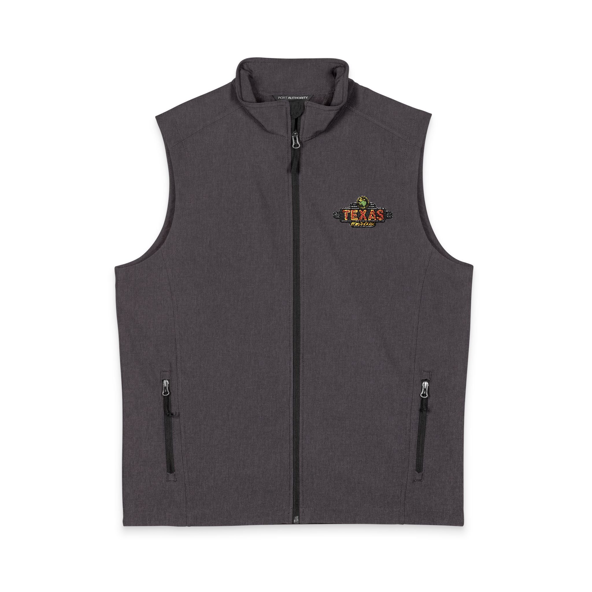 Texas Roadhouse Port Authority Men's Black Soft Shell Vest