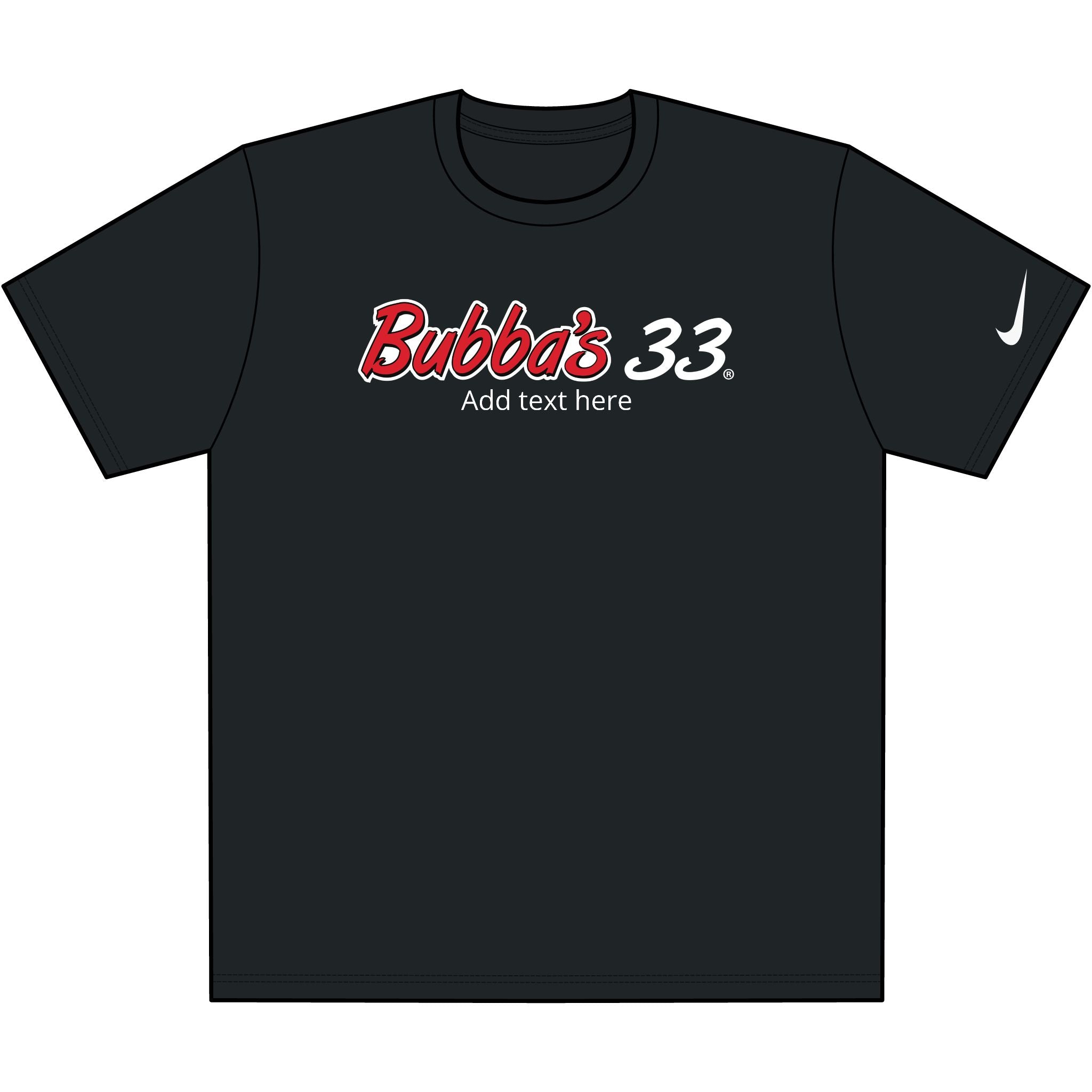 Bubba's 33 Nike Dri-FIT Cotton/Poly Tee