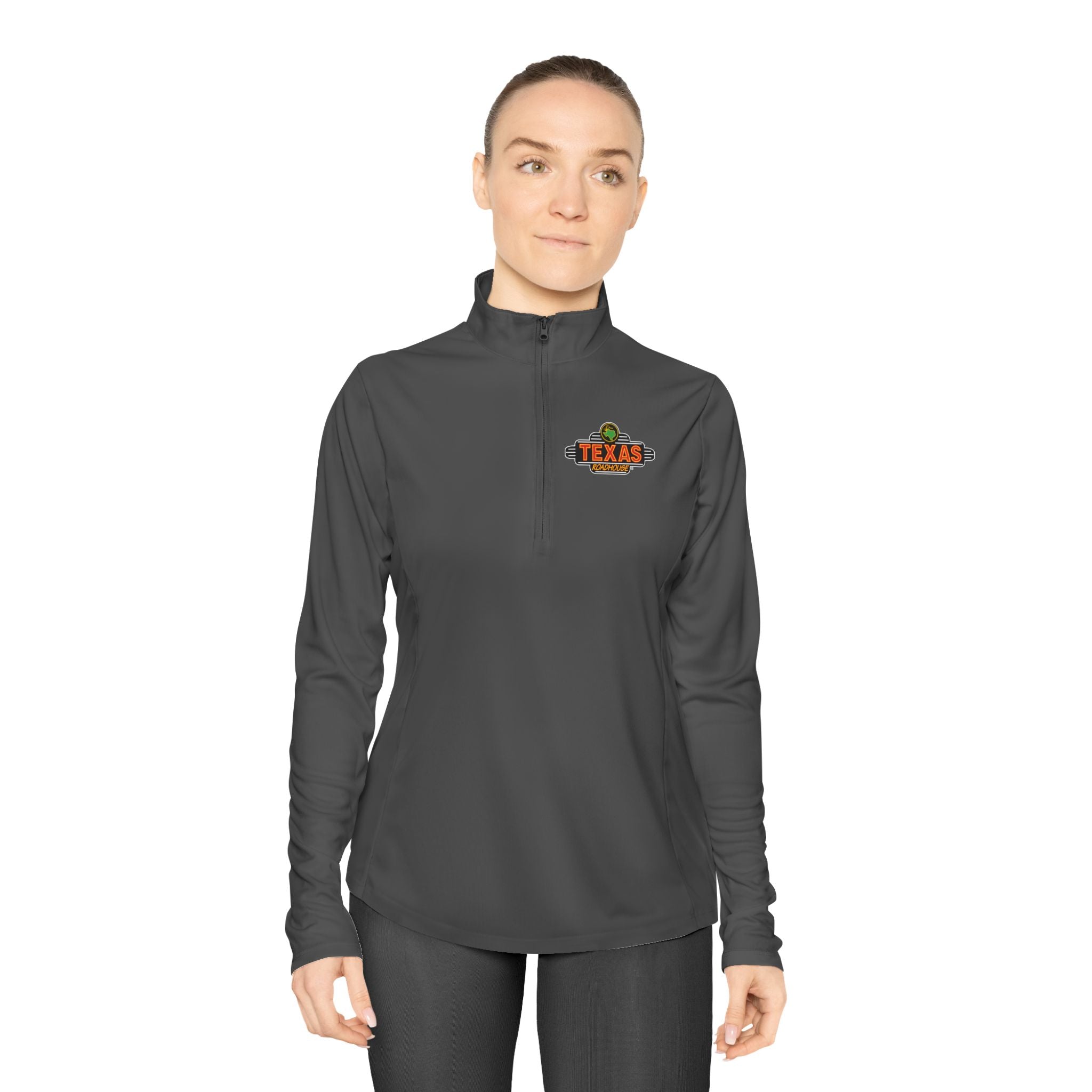 Texas Roadhouse SportTek Women's PosiCharge Competitor 1/4-Zip Pullover