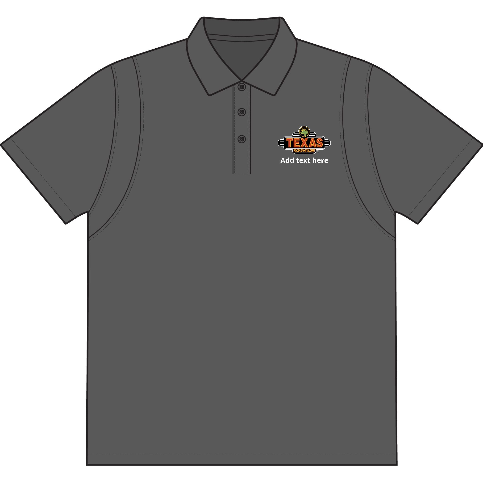 Texas Roadhouse SportTek Micropique Sport-Wick Polo