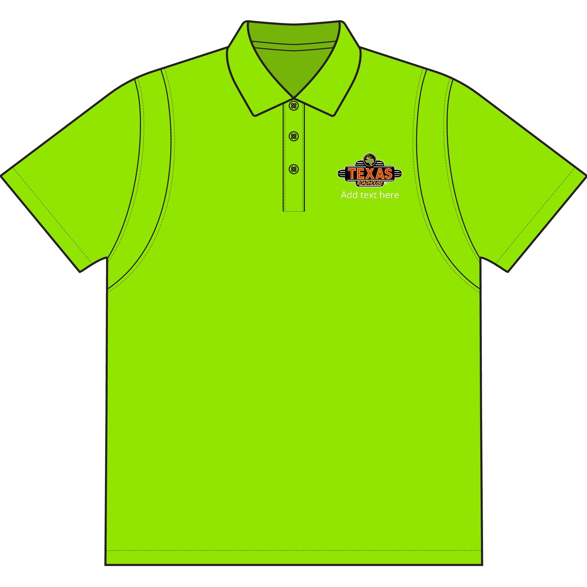 Texas Roadhouse SportTek Micropique Sport-Wick Polo