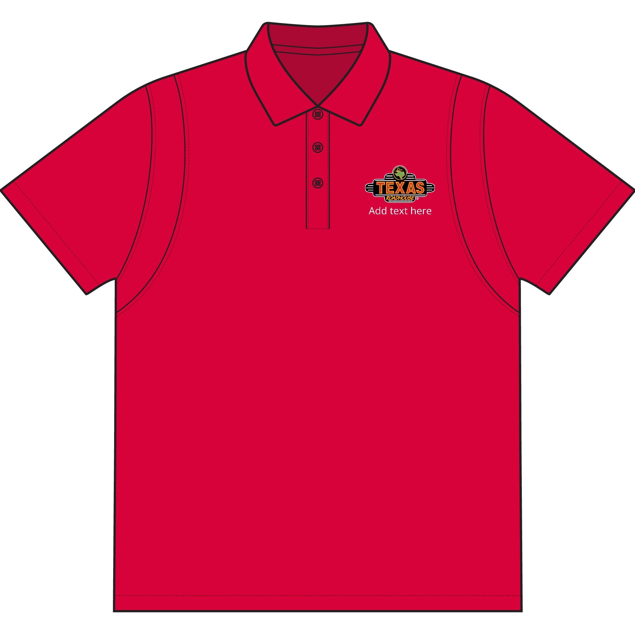Texas Roadhouse SportTek Micropique Sport-Wick Polo