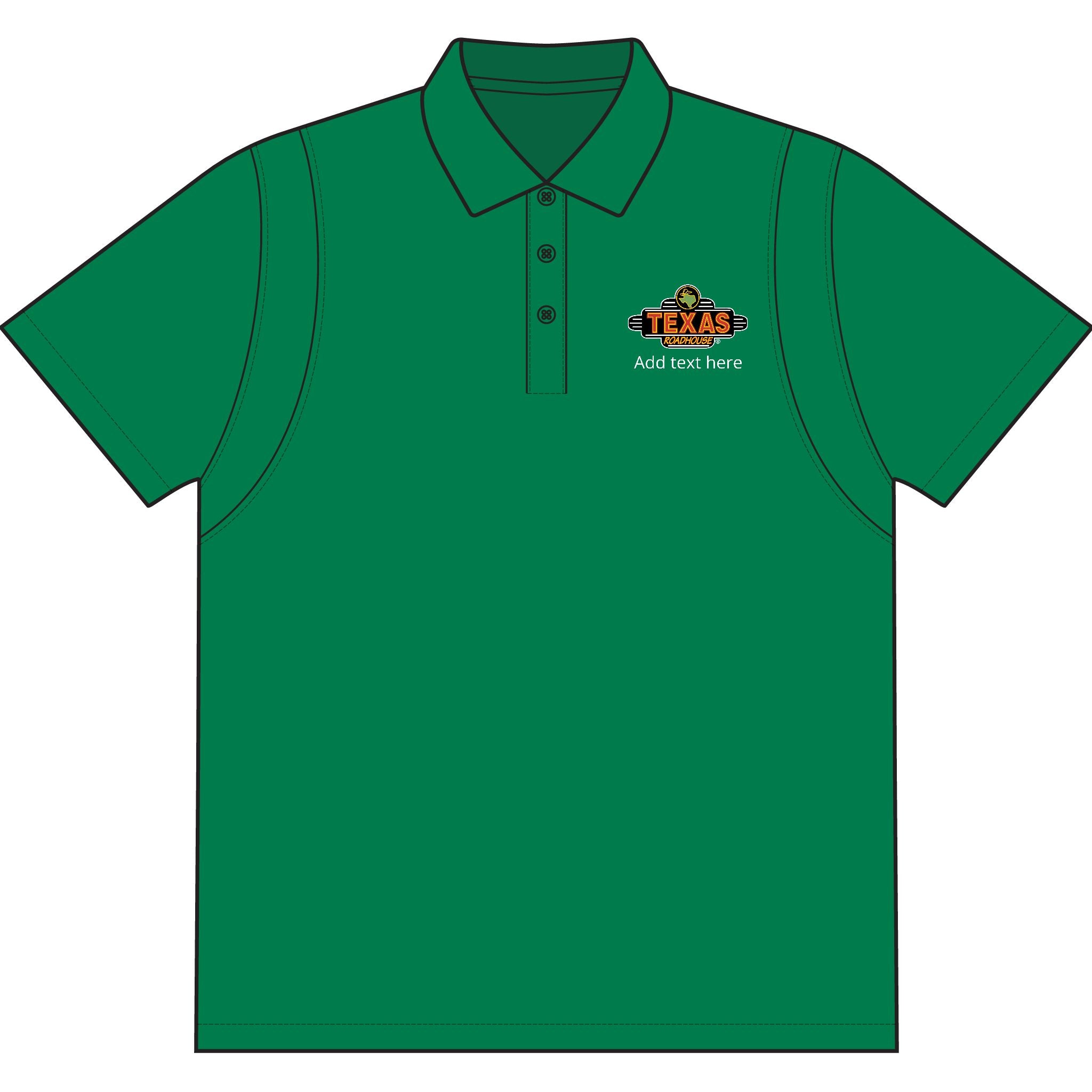 Texas Roadhouse SportTek Micropique Sport-Wick Polo