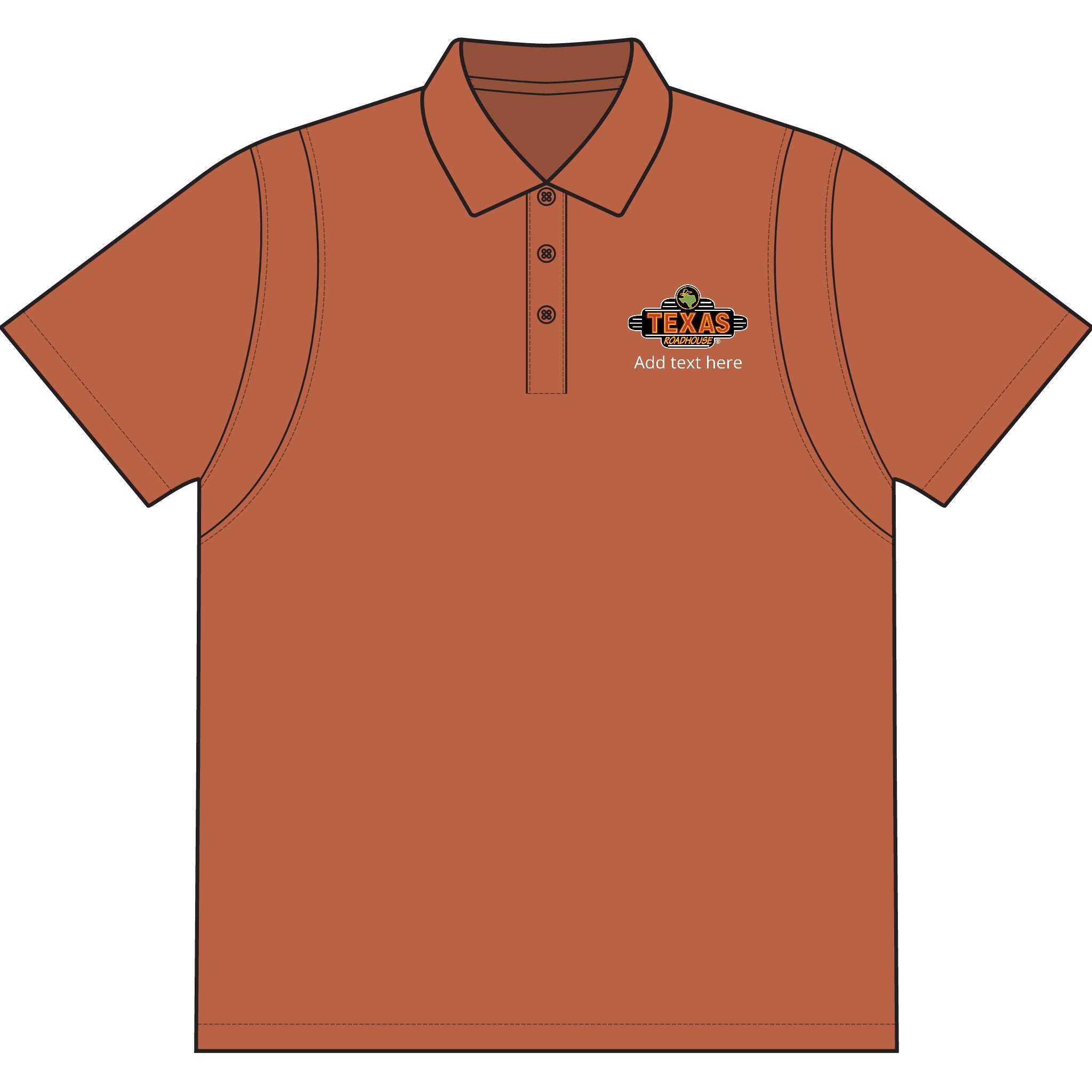 Texas Roadhouse SportTek Micropique Sport-Wick Polo