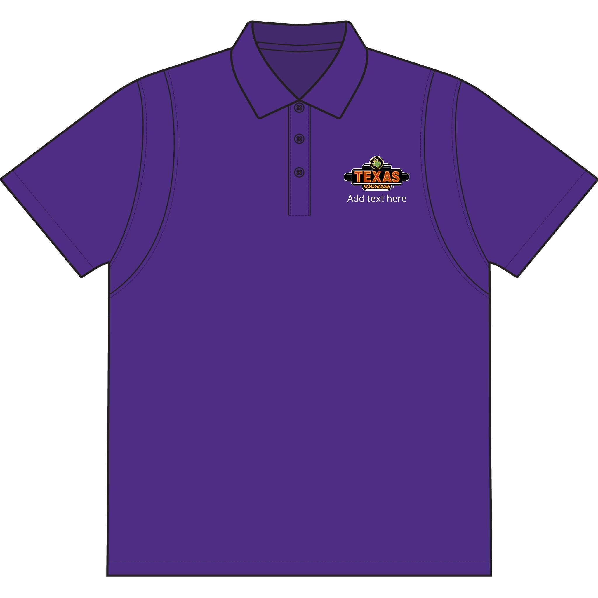 Texas Roadhouse SportTek Micropique Sport-Wick Polo