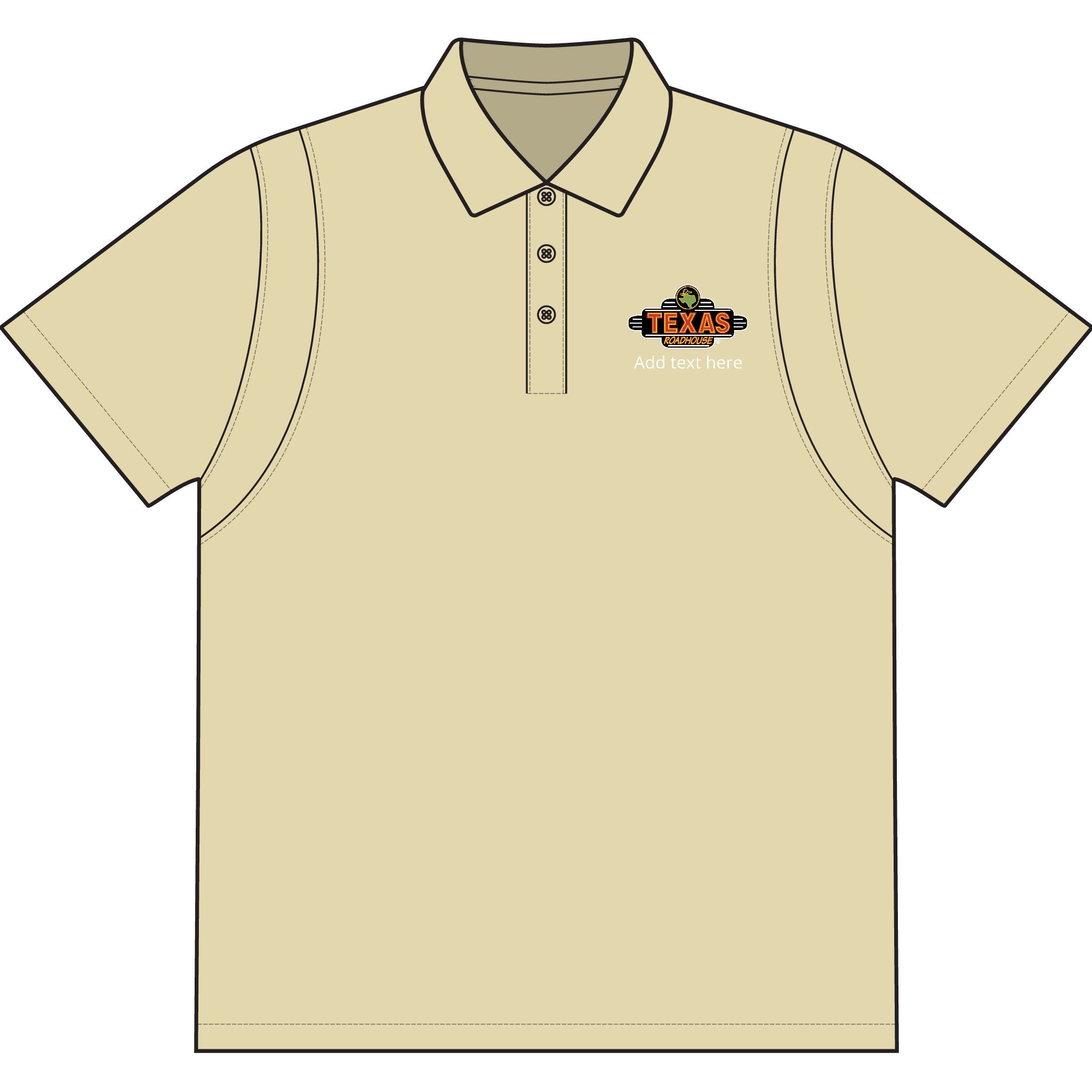 Texas Roadhouse SportTek Micropique Sport-Wick Polo