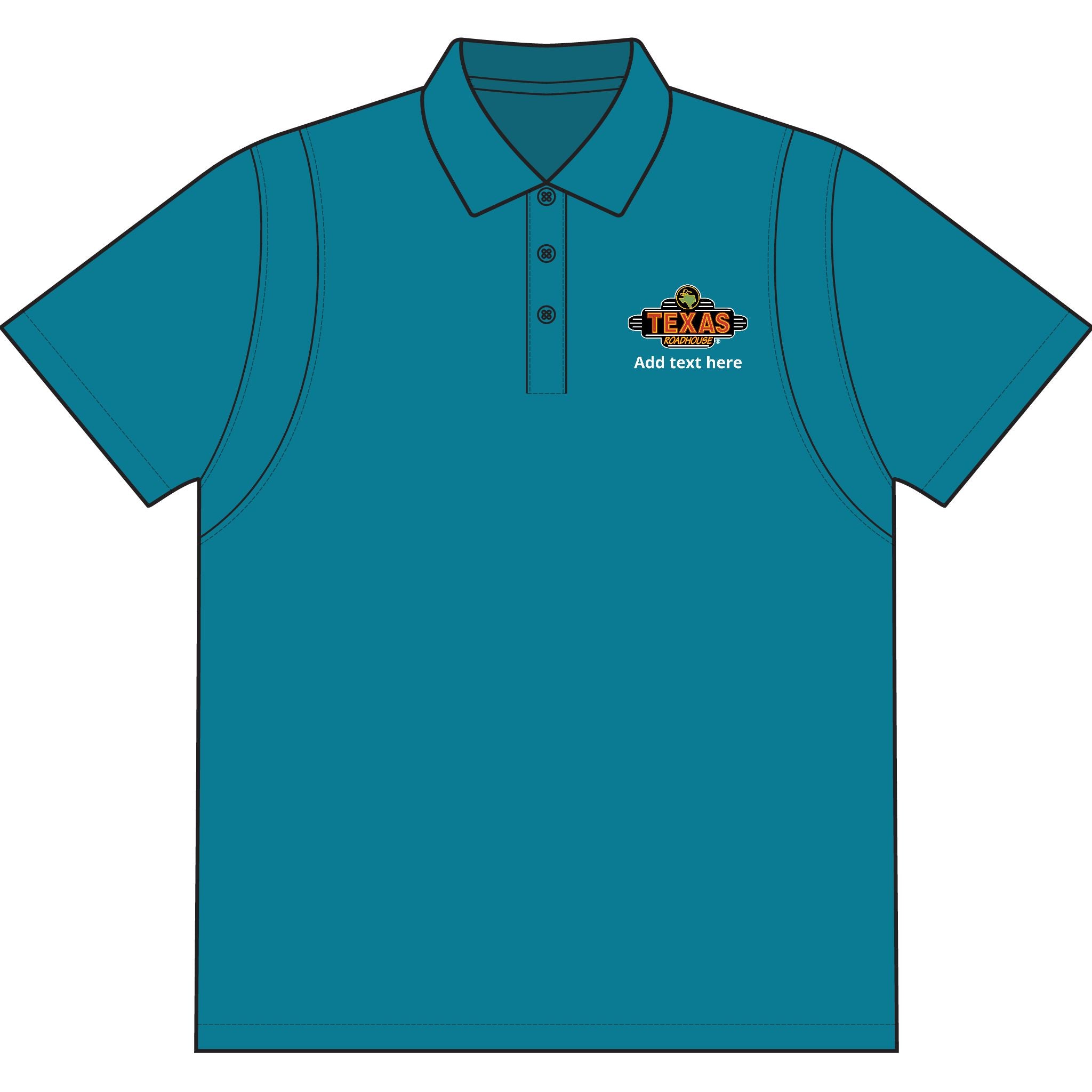 Texas Roadhouse SportTek Micropique Sport-Wick Polo