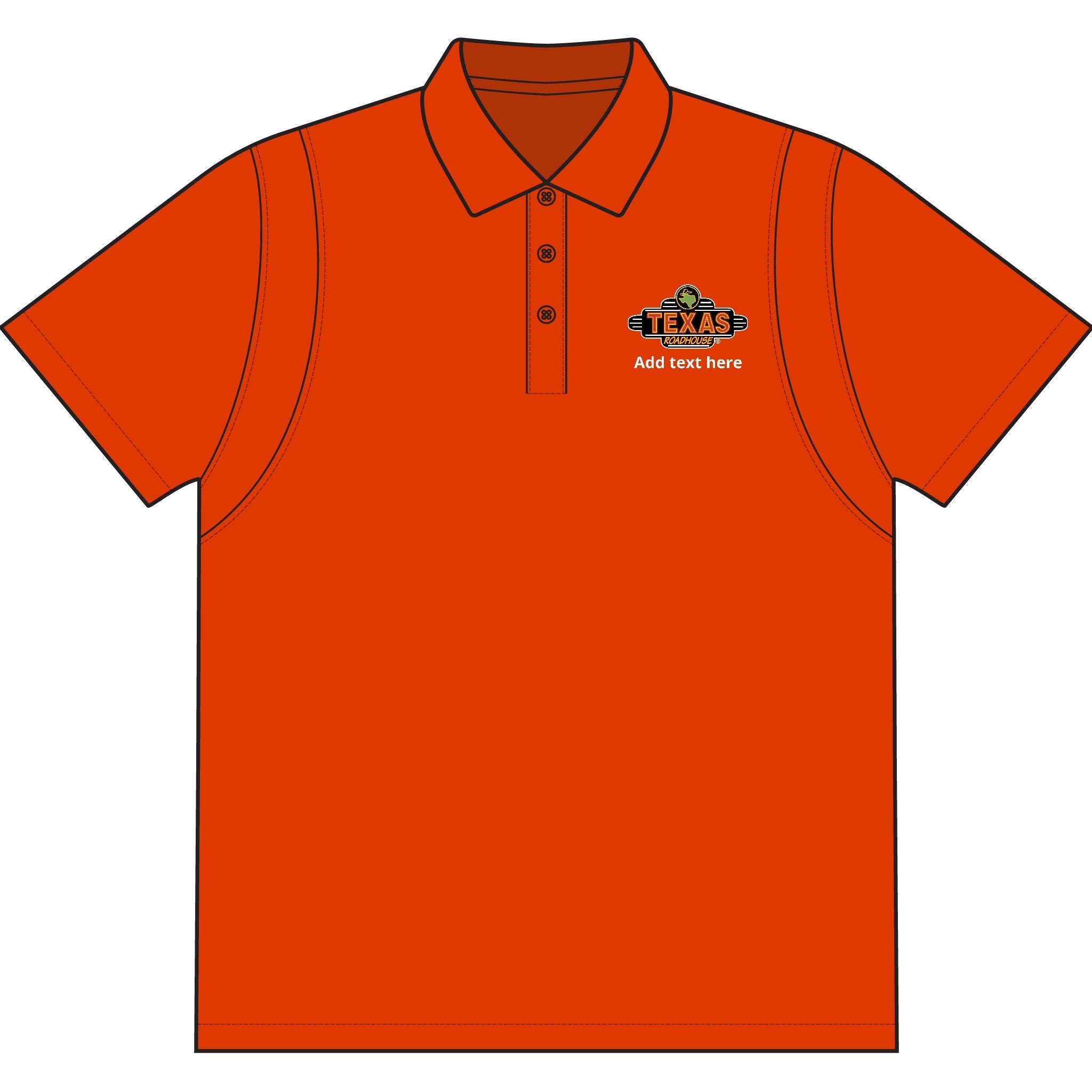 Texas Roadhouse SportTek Micropique Sport-Wick Polo