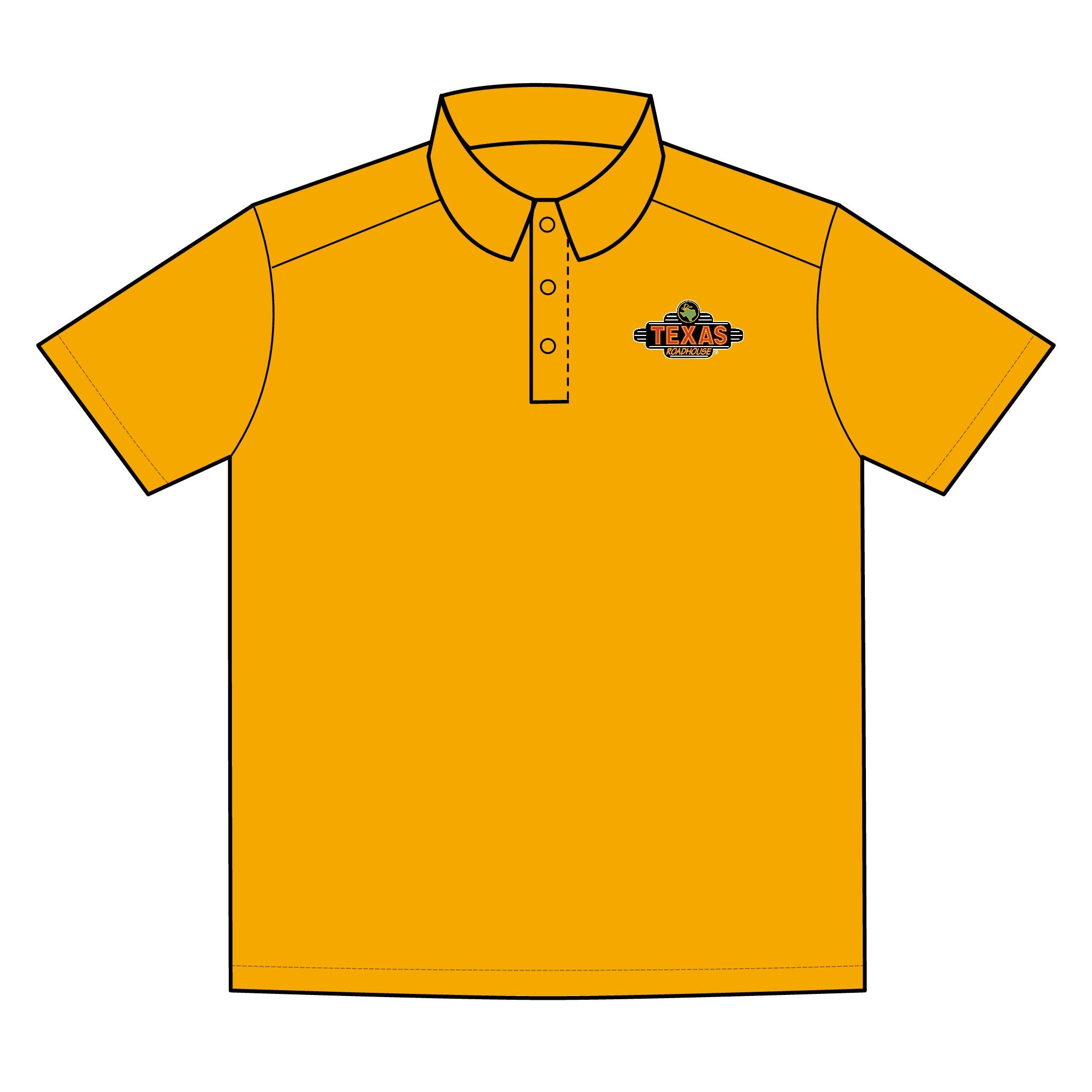 Texas Roadhouse Men's Sport-Tek RacerMesh PosiCharge Polo