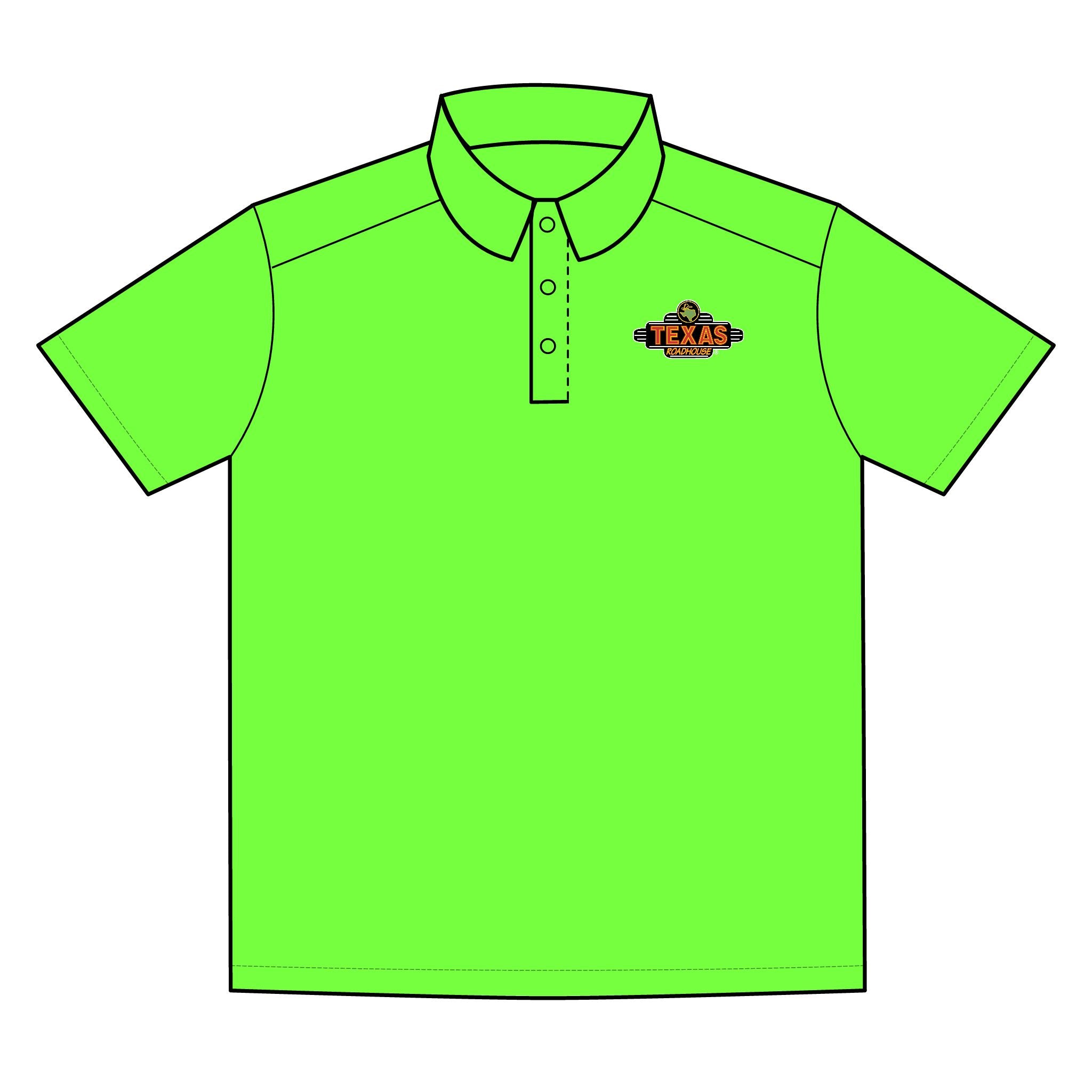 Texas Roadhouse Men's Sport-Tek RacerMesh PosiCharge Polo