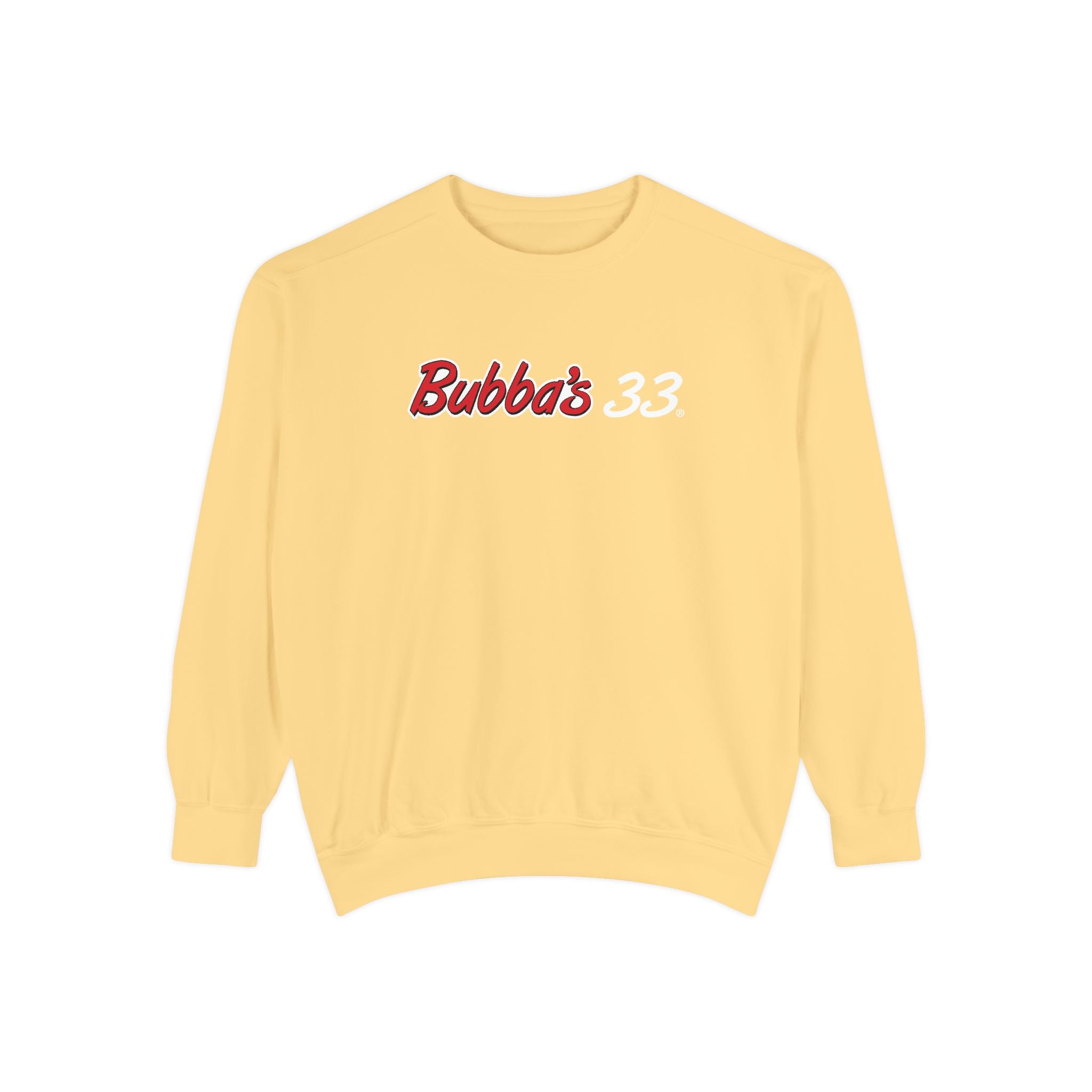 Bubba's 33 Comfort Colors Unisex Garment-Dyed Crewneck Sweatshirt