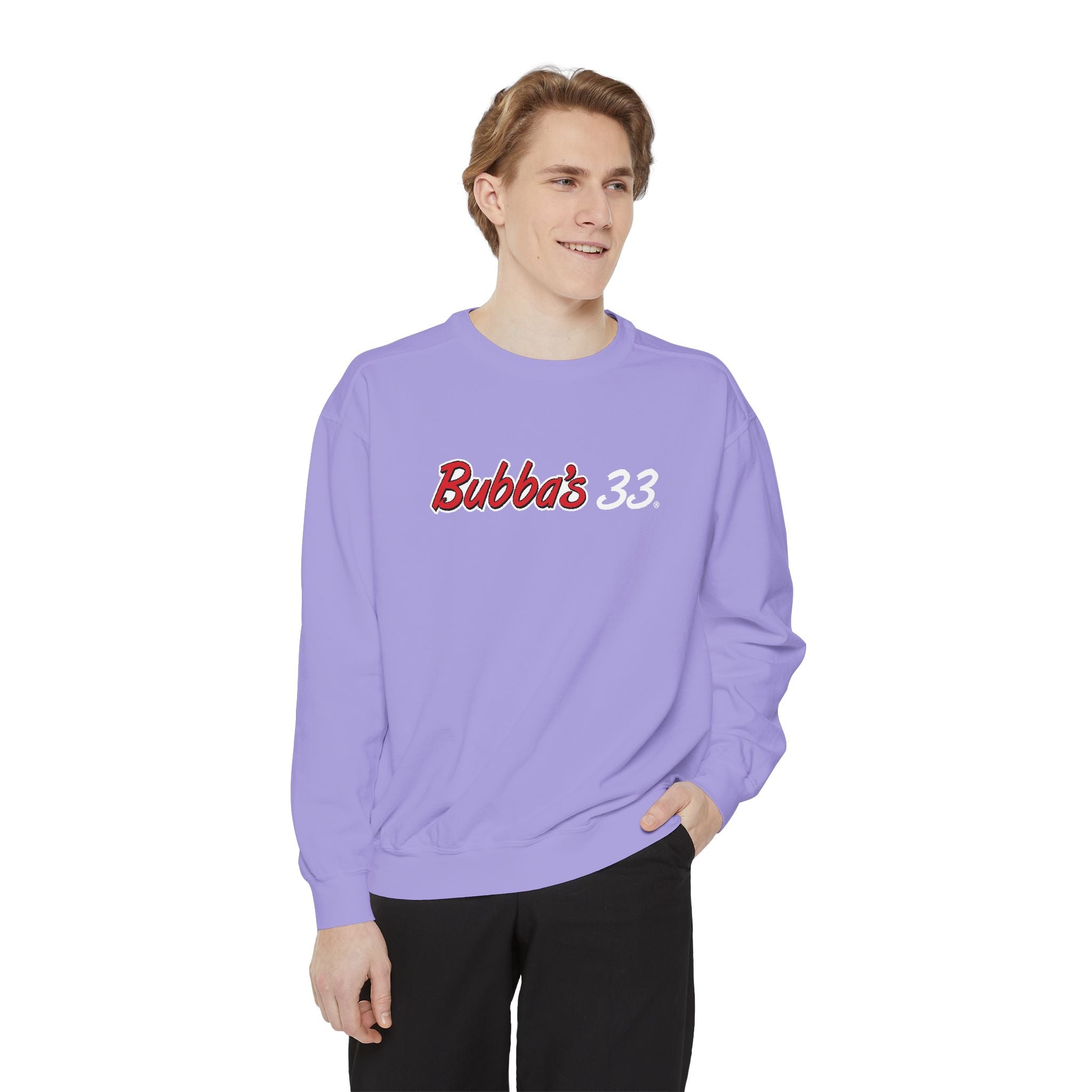 Bubba's 33 Comfort Colors Unisex Garment-Dyed Crewneck Sweatshirt