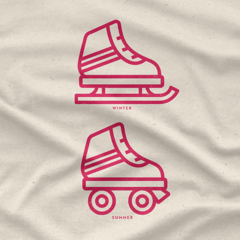 Seasonal Skates T-shirt