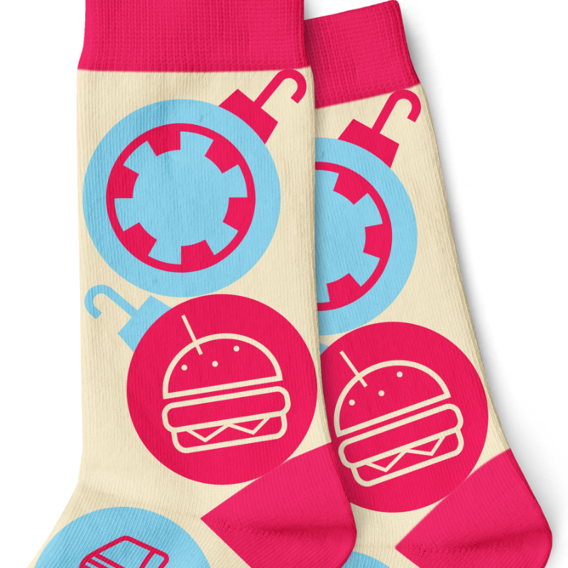 Ornament Socks