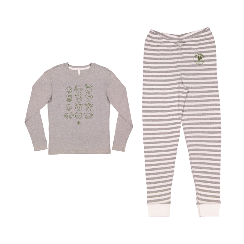 Friends Unisex Rib Pajama Set