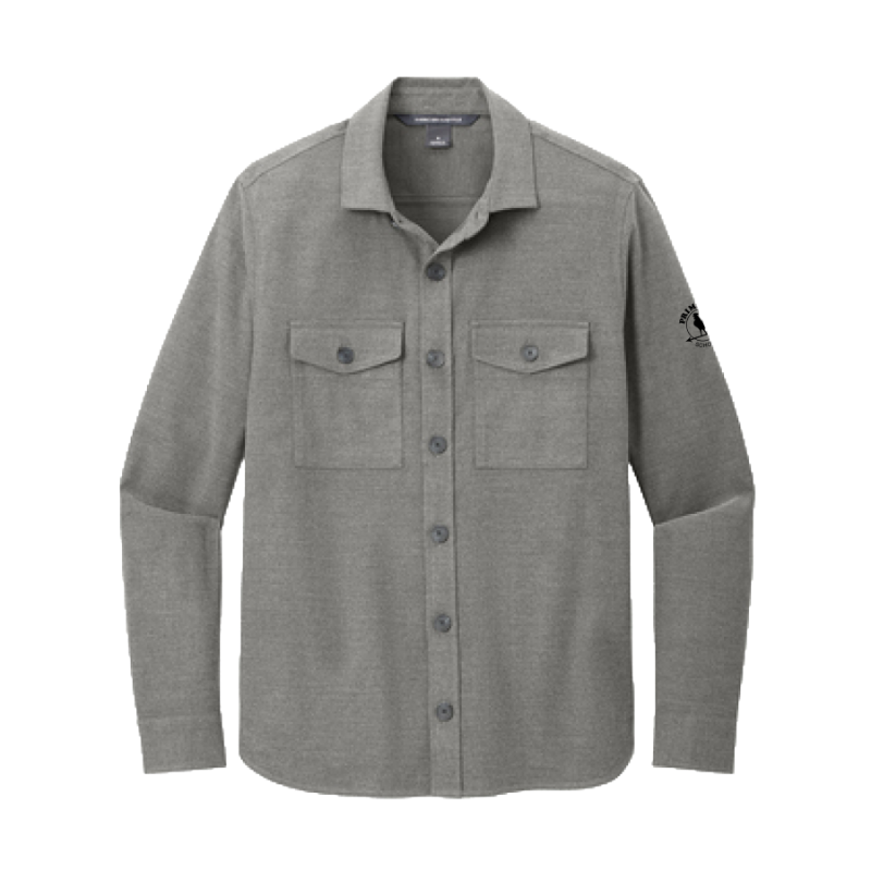 Long Sleeve Twill Overshirt Shacket