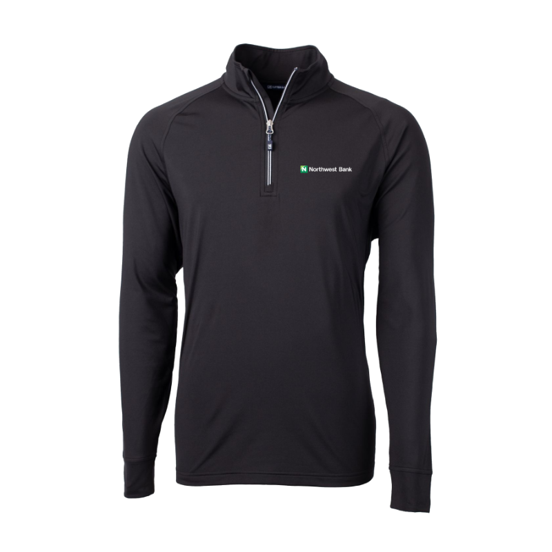 Cutter & Buck Adapt Eco Knit Stretch Recycled Men's Quarter Zip Pullover