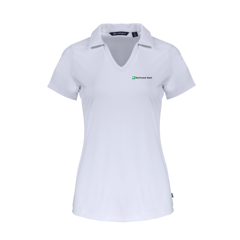 Cutter & Buck Daybreak Eco Recycled Women's V-Neck Polo
