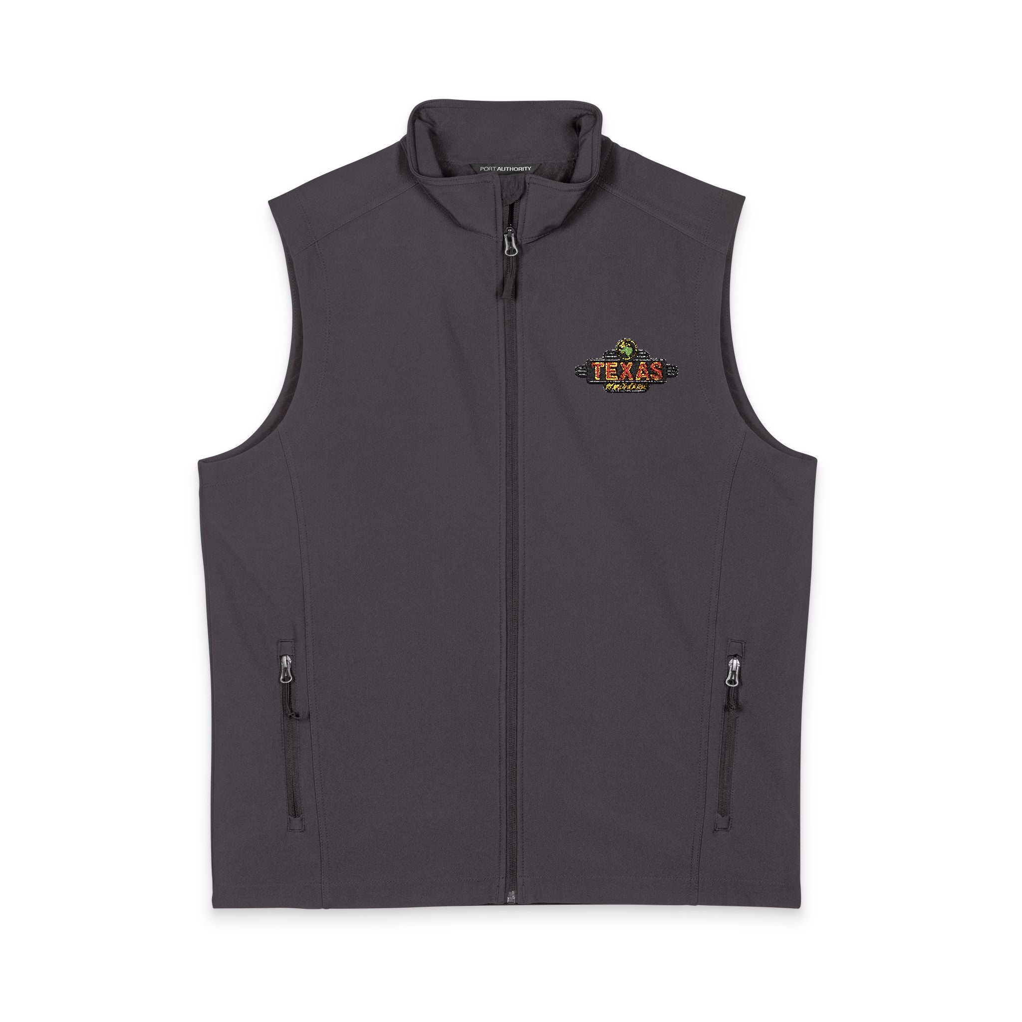 Texas Roadhouse Port Authority Men's Black Soft Shell Vest