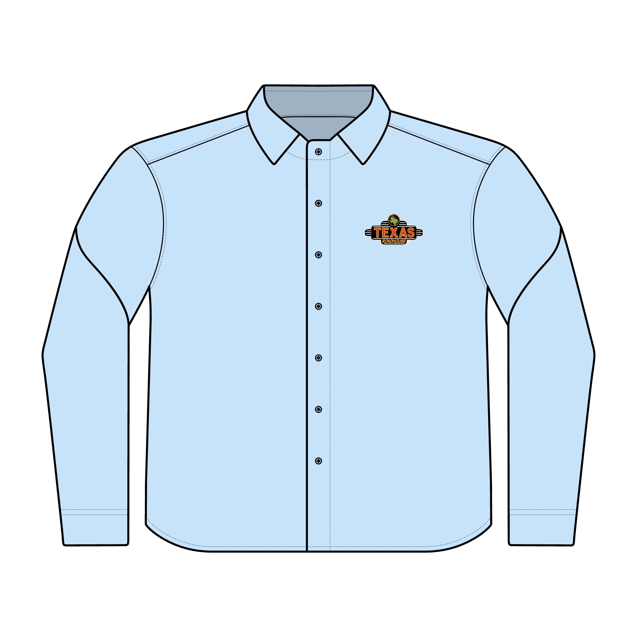 Texas Roadhouse Men's Mercer+Mettle Long Sleeve Stretch Woven Shirt